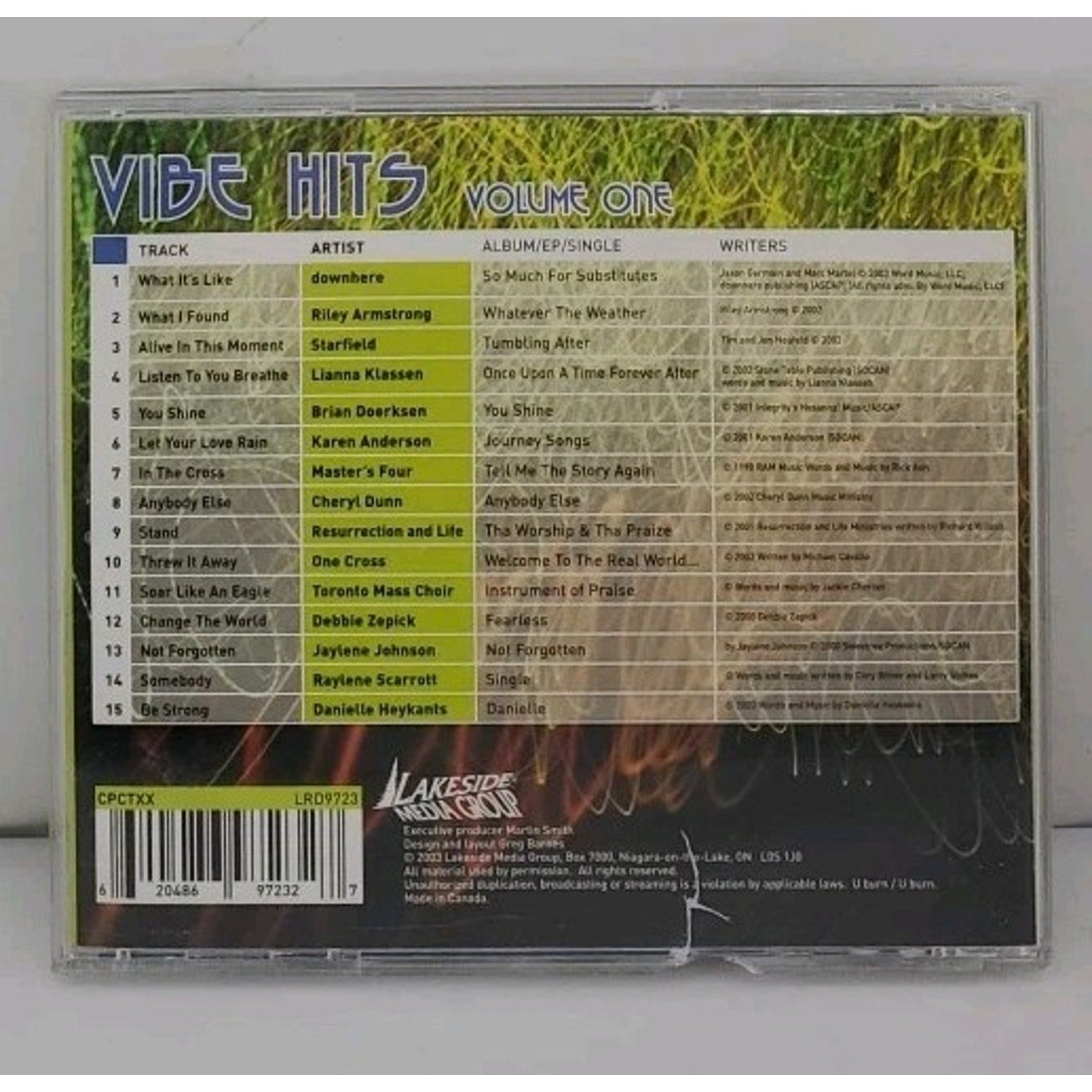 Vibe Hits Volume One CD