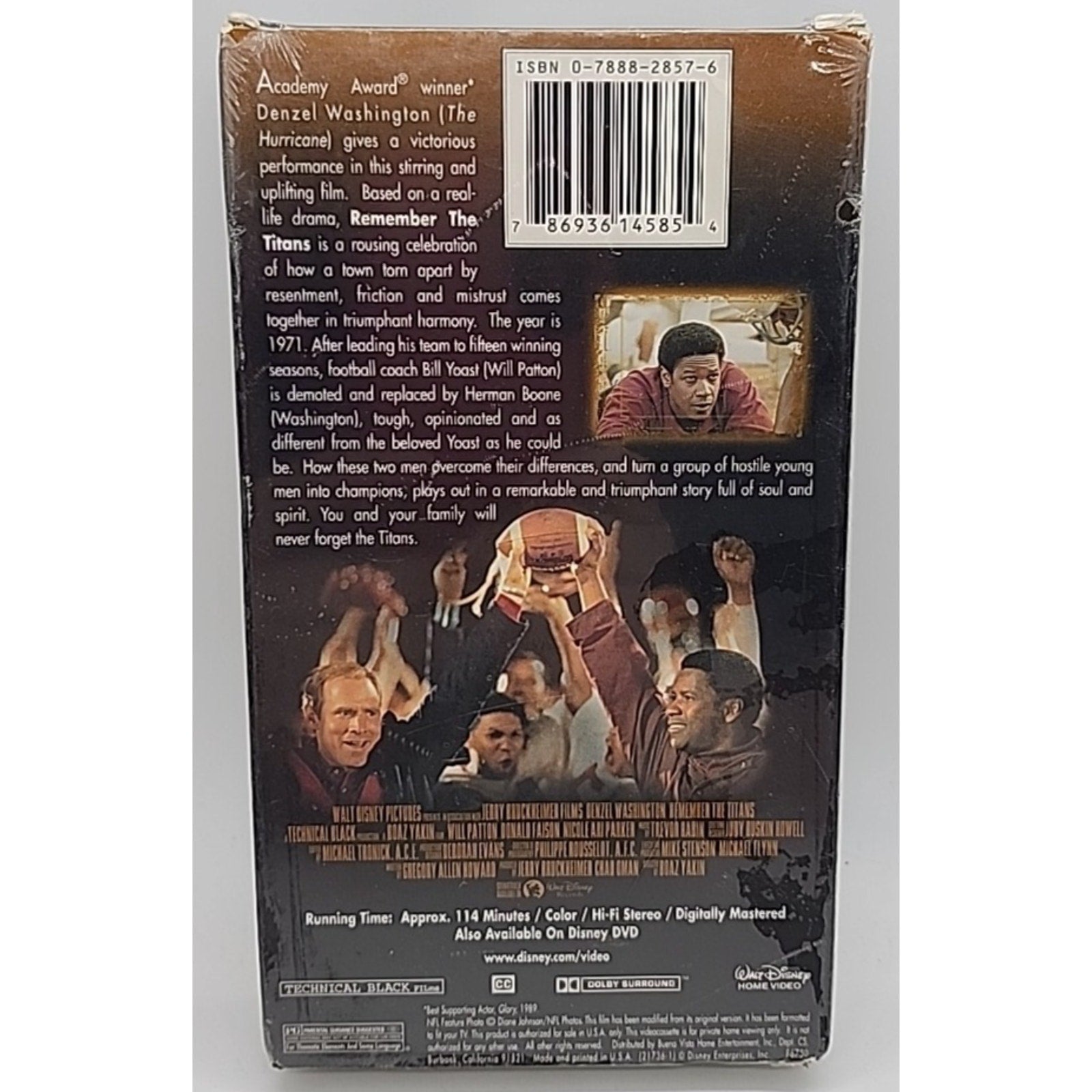 Remember the Titans (VHS, 2000) *Brand New*