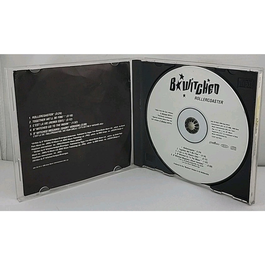 Rollercoaster, Pt. 1 [UK CD Single] [Single] by B*Witched (CD, May-1999, Epic)