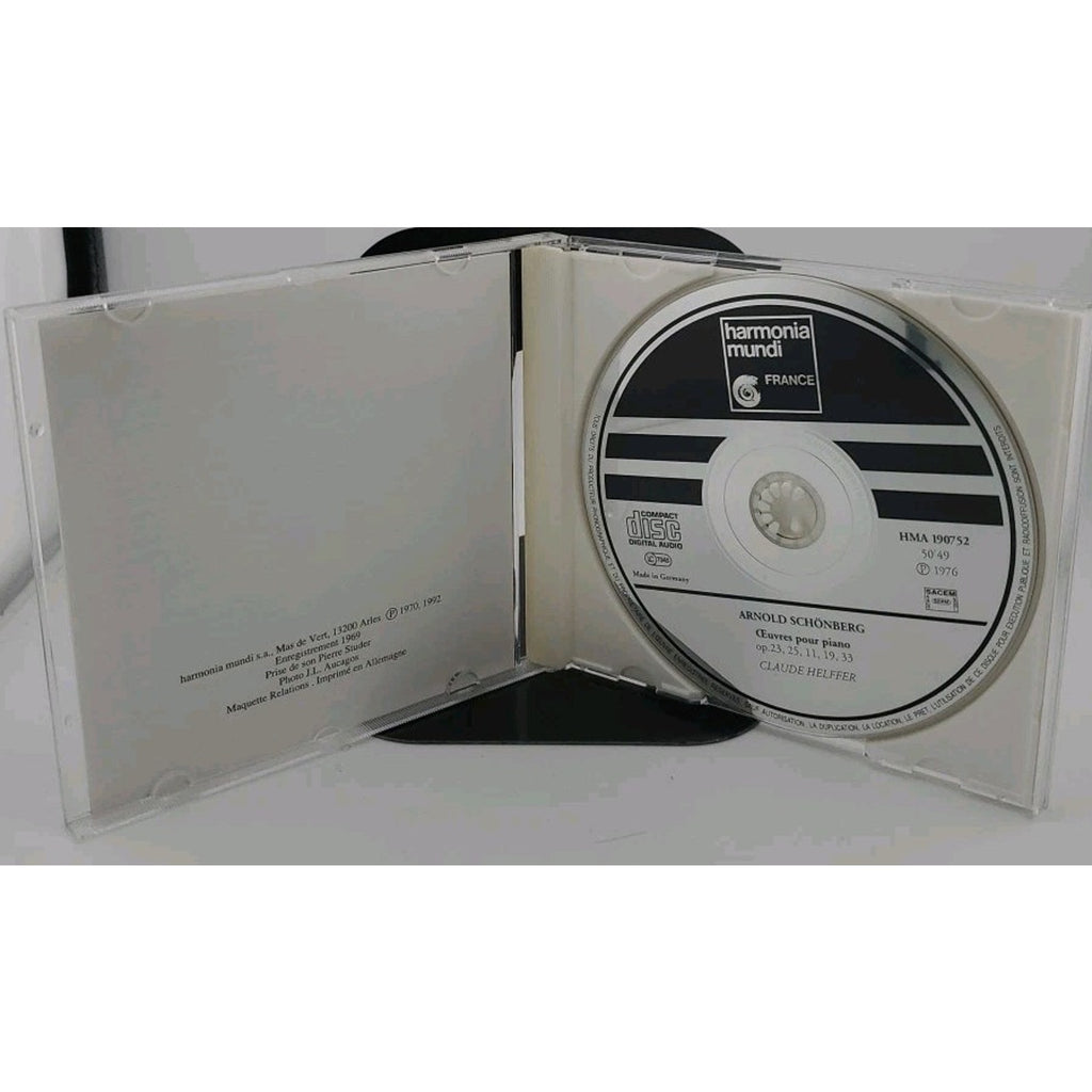 Schoenberg - Integrale De Loeuvre Pour Piano CD