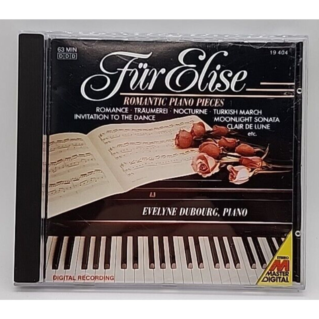 Fur Elise Romantic Piano Pieces Evelyne Dubourg Piano (CD)