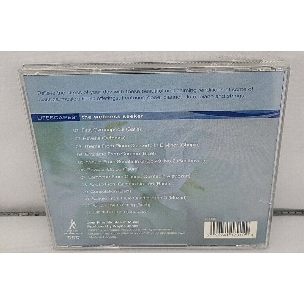 Classical Stress Relief by Wayne Jones (CD, 2007, Lifescapes Music)