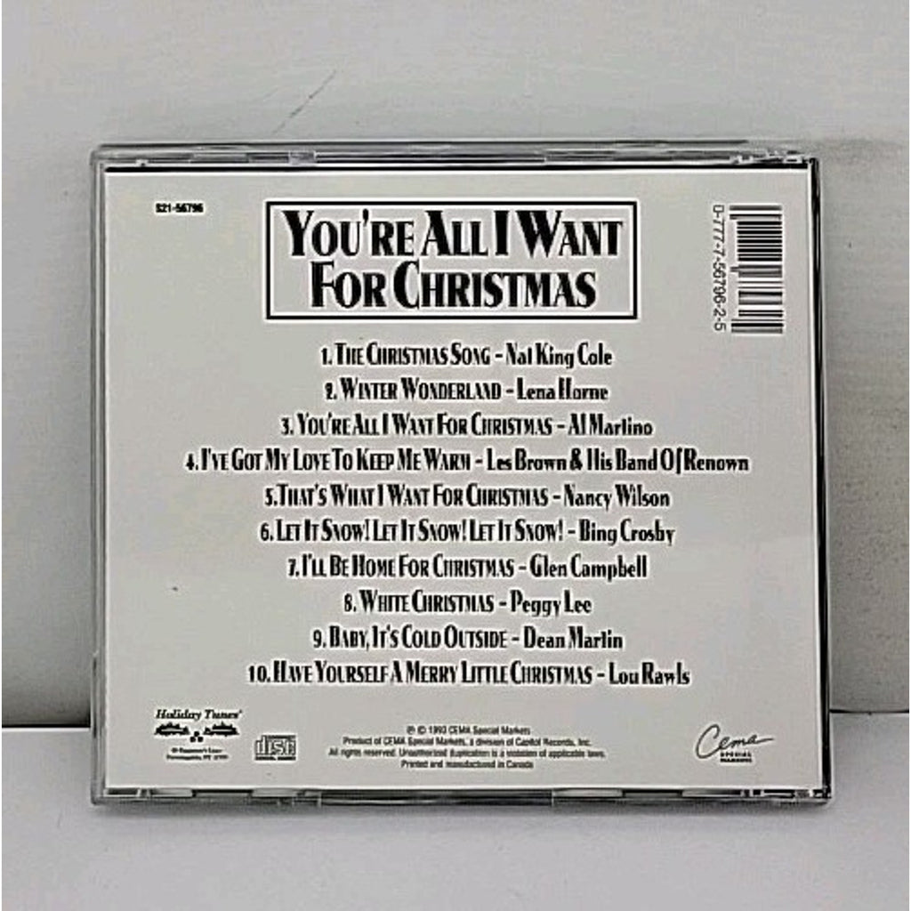 Youre All I Want For Christmas - CD