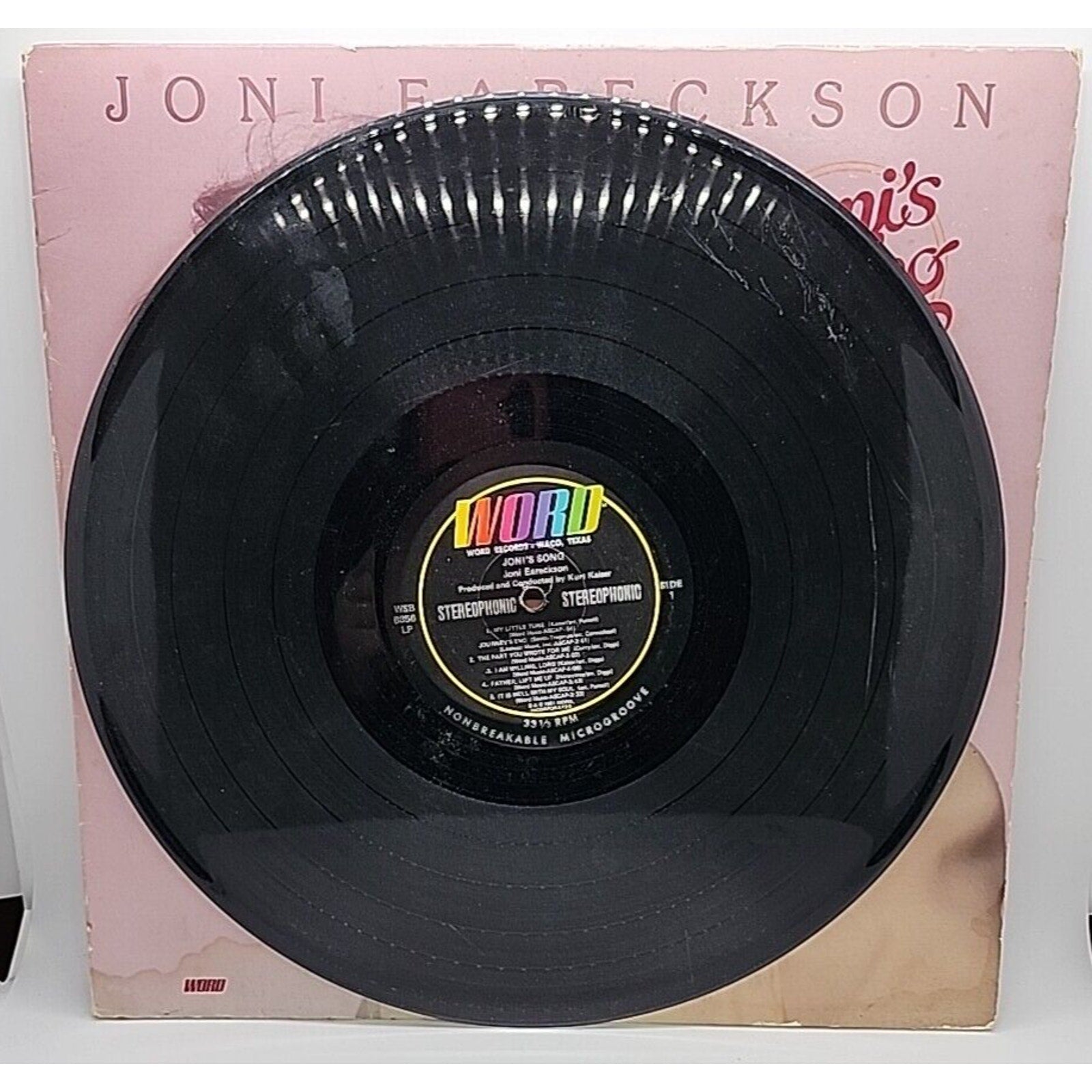 Joni Eareckson Joni's Song (Record)