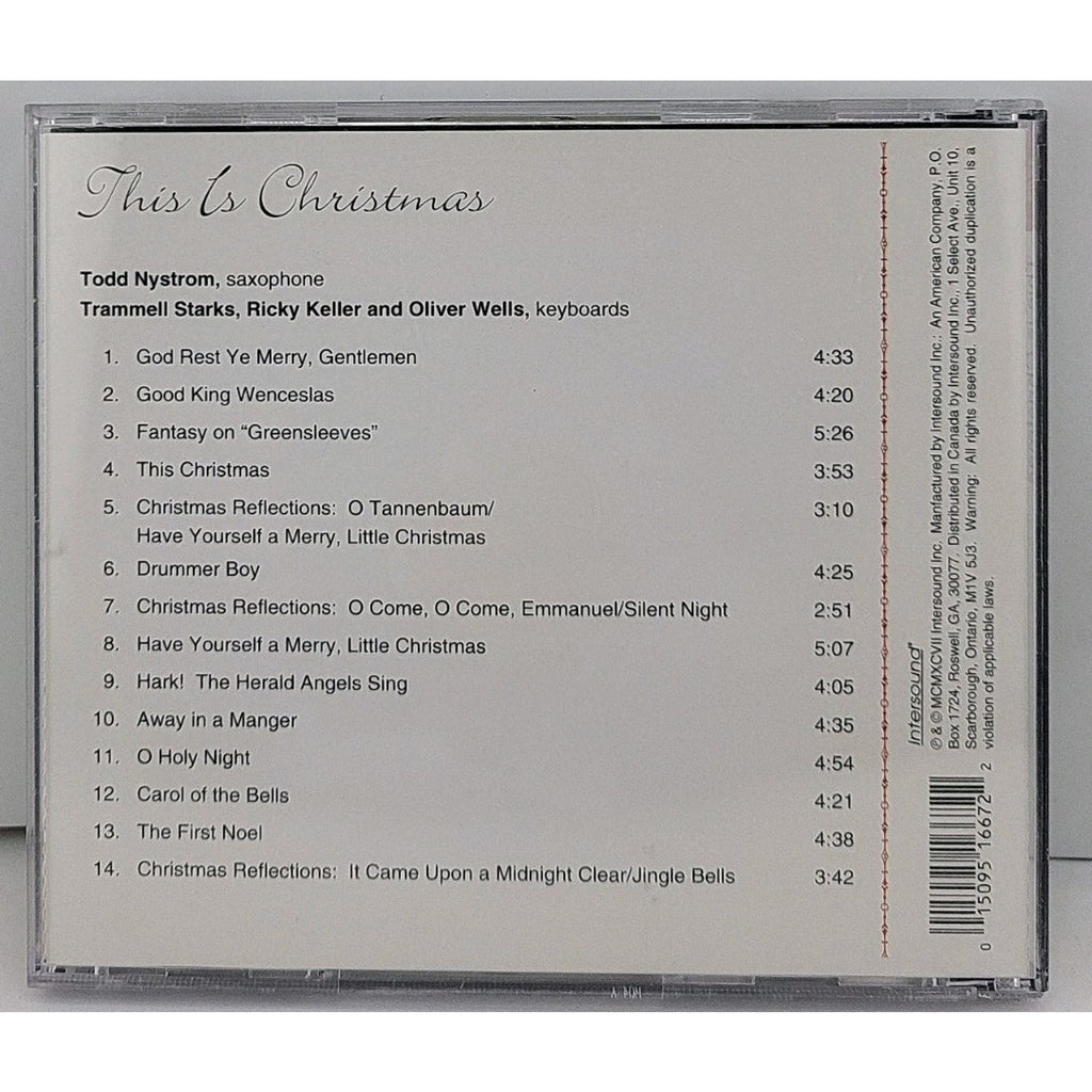 This Christmas by Various Artists (CD, Aug-1989, Compendia Music Group)