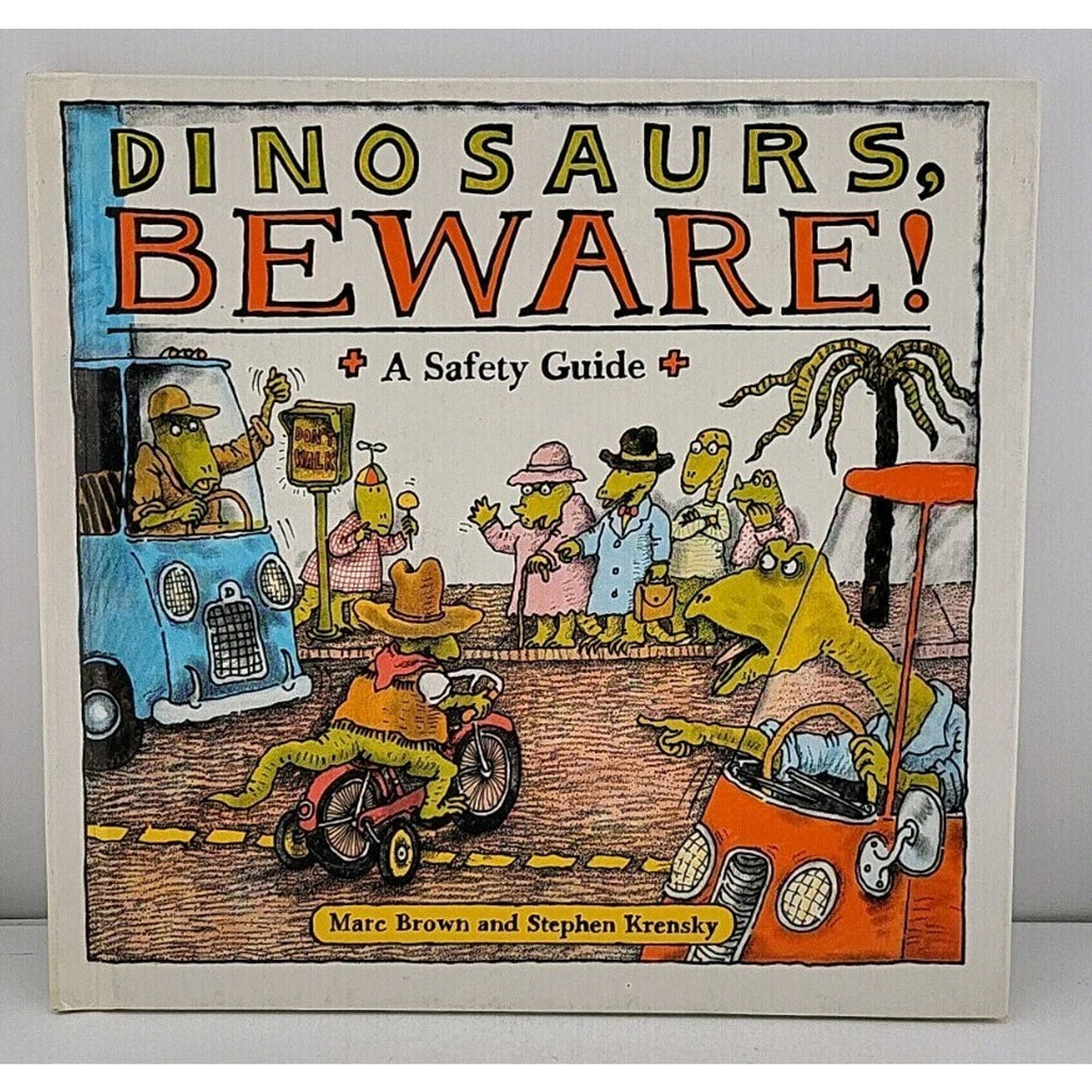 Dinosaurs, Beware: A Safety Guide by Krensky, Stephen Paperback Book The Fast