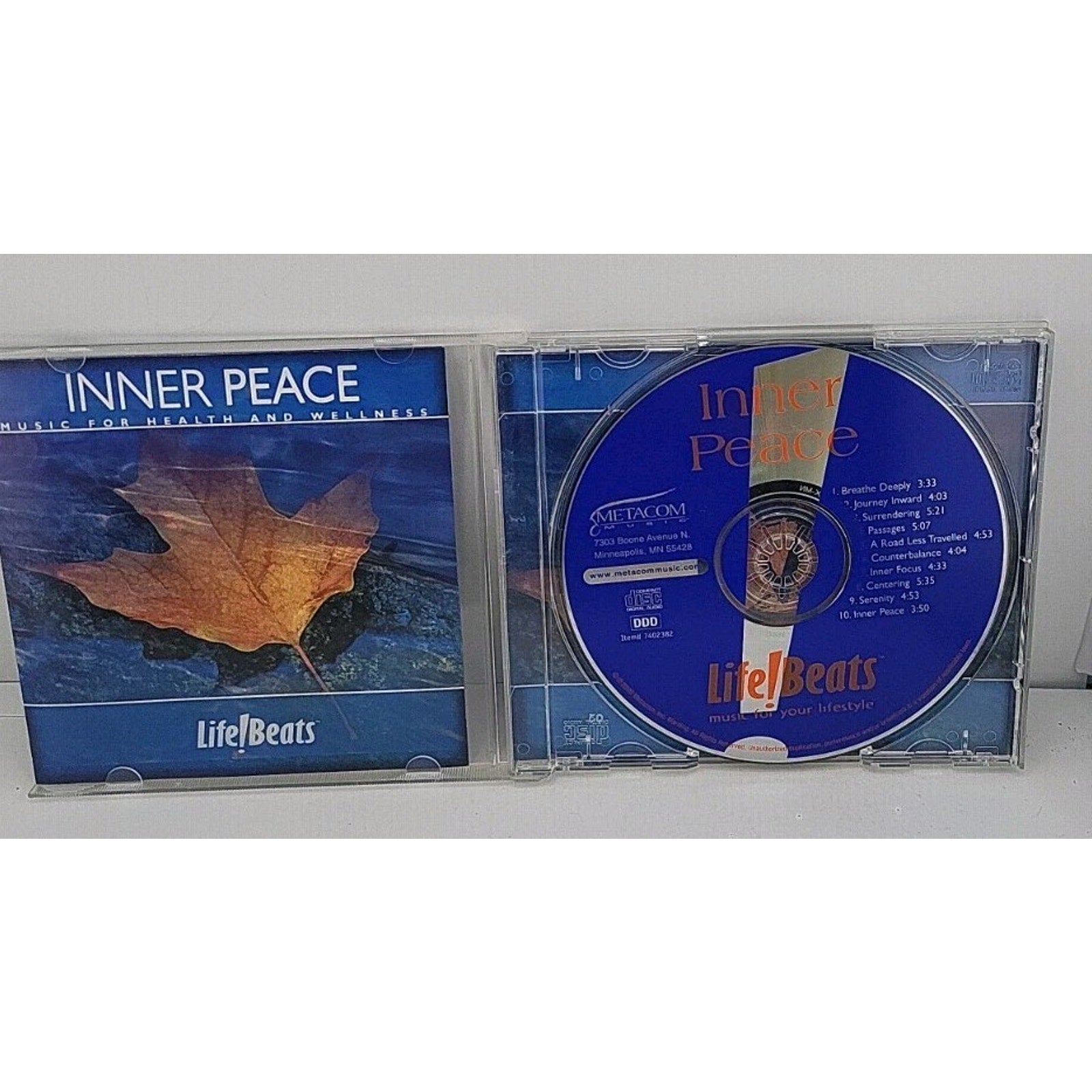 Life! Beats: Inner Peace (CD, 2000, Metacom)
