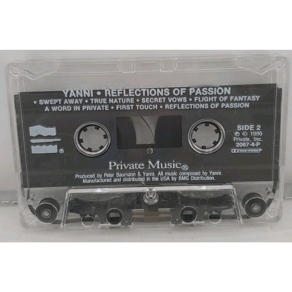 Reflections of Passion by Yanni (Cassette, 1990)