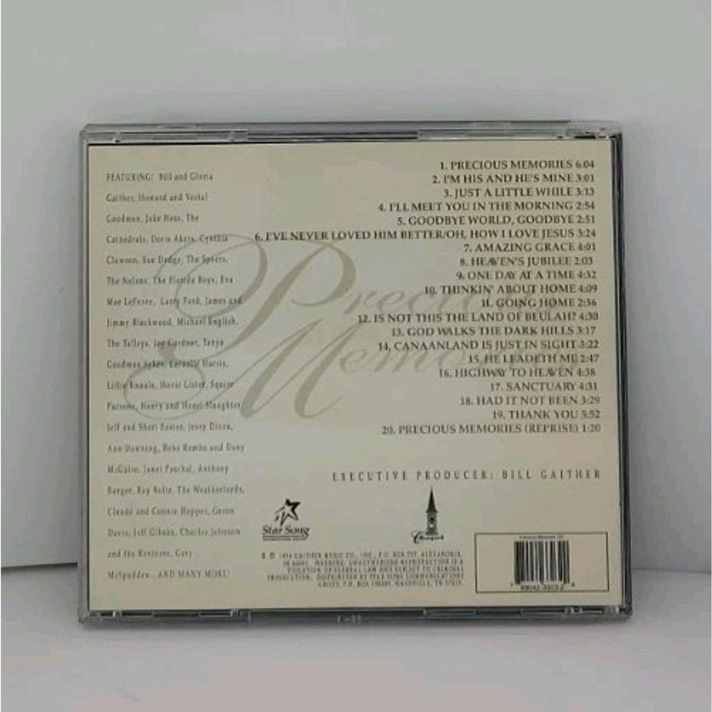 Precious Memories by Gaither, Bill & Gloria / Homecoming Friends (CD, 2007)