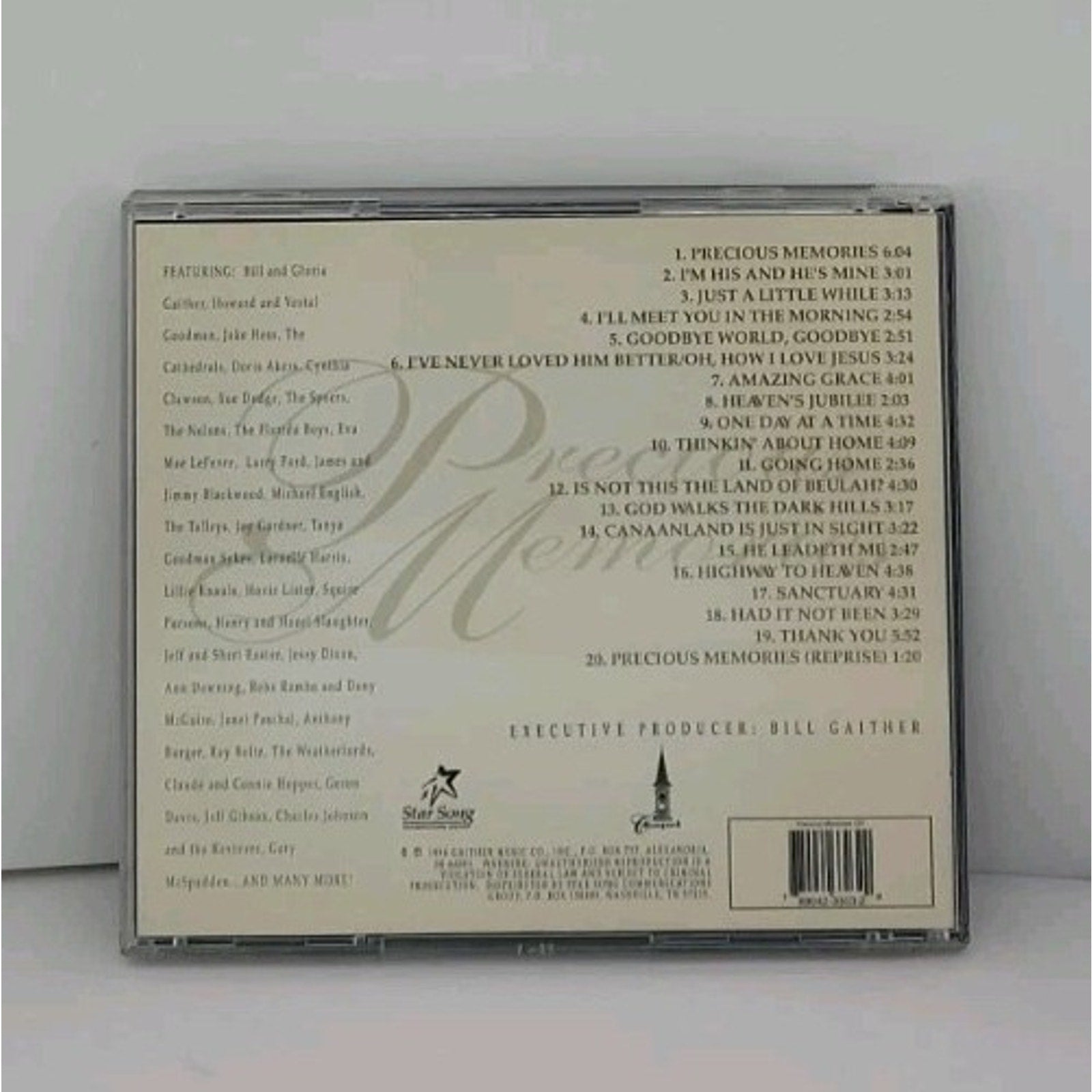 Precious Memories by Gaither, Bill & Gloria / Homecoming Friends (CD, 2007)