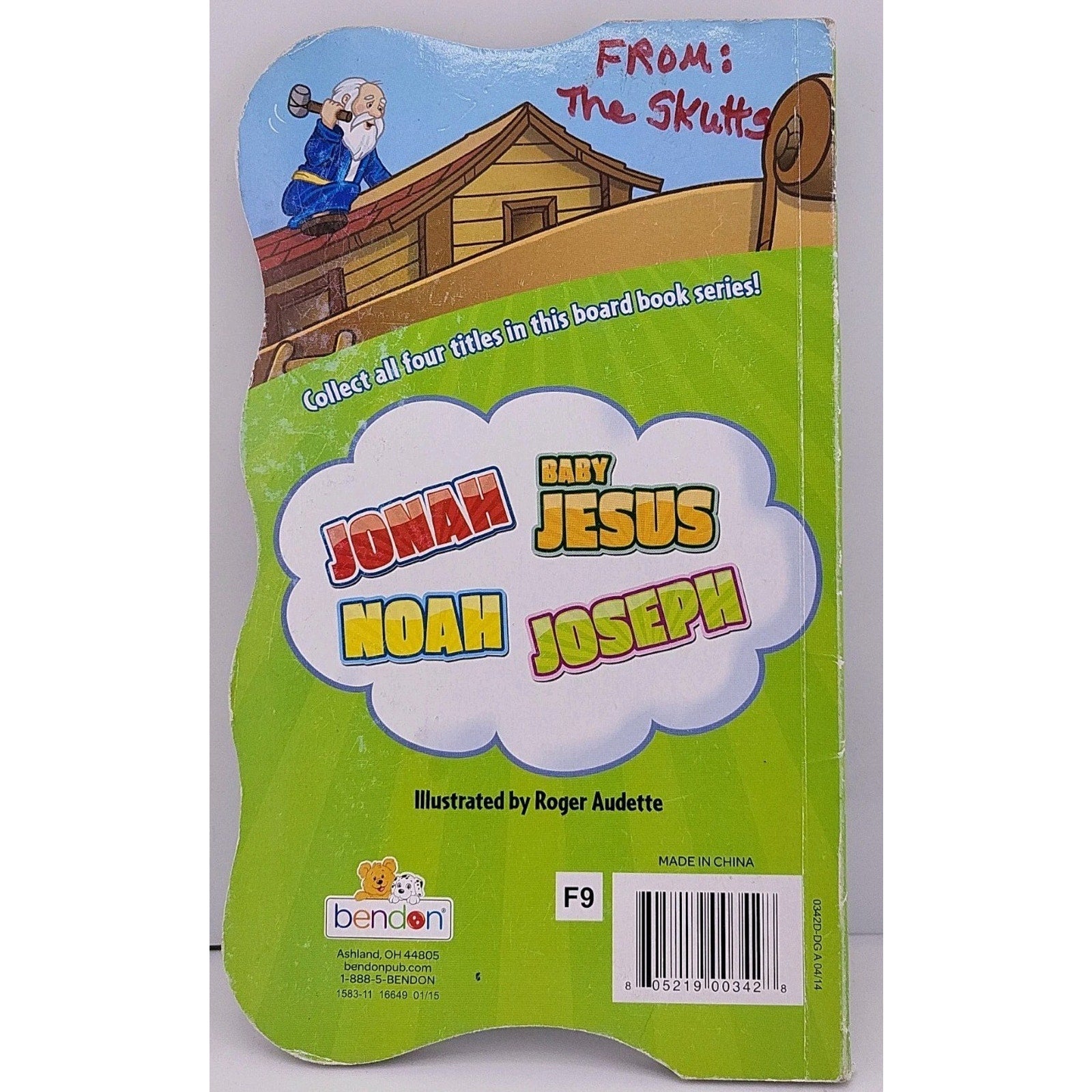 Noah Board Book Illustrated By Roger Audette