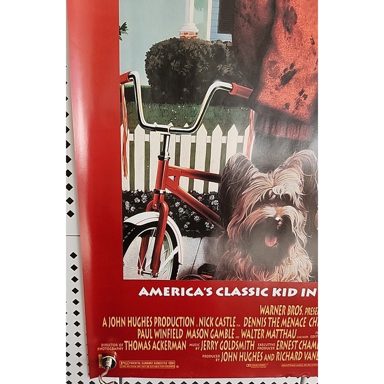 Dennis The Menace Original 27.5x17 Promotional Movie Poster