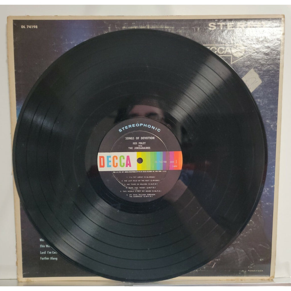 Red Foley With The Jordanaires – Songs Of Devotion (Vinyl)