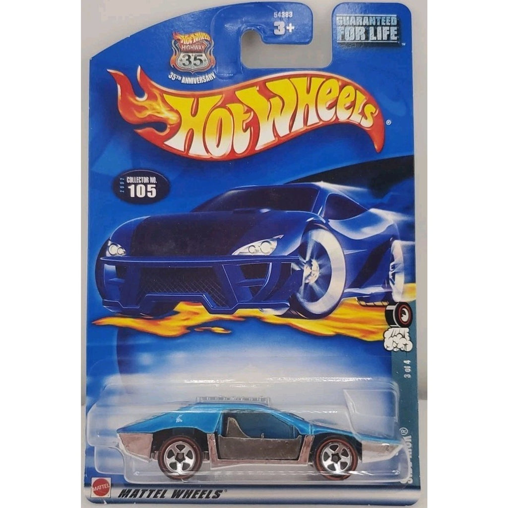 2002 Hot Wheels #105 Red Line Side Kick