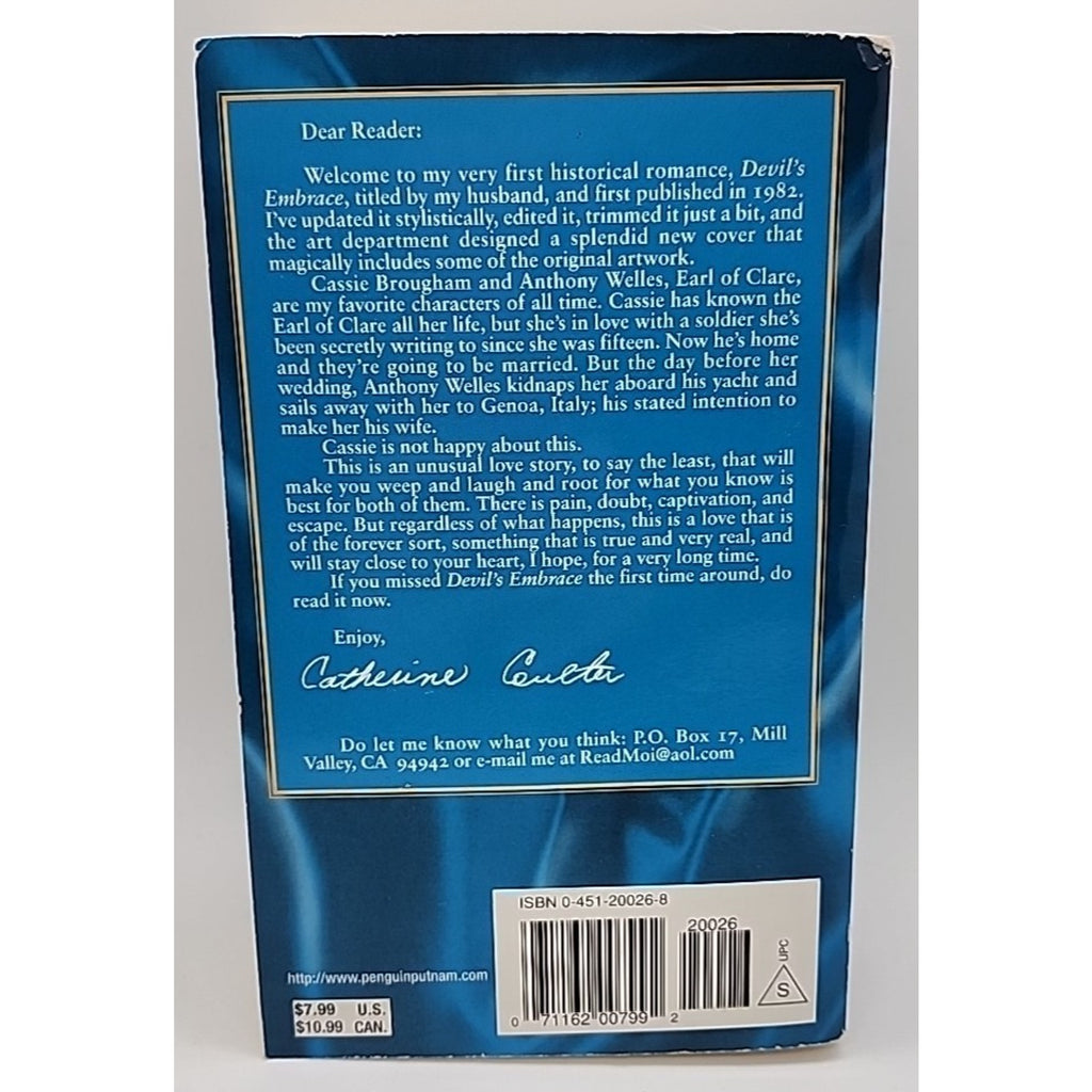 Devil's Embrace by Catherine Coulter (2000, Mass Market)