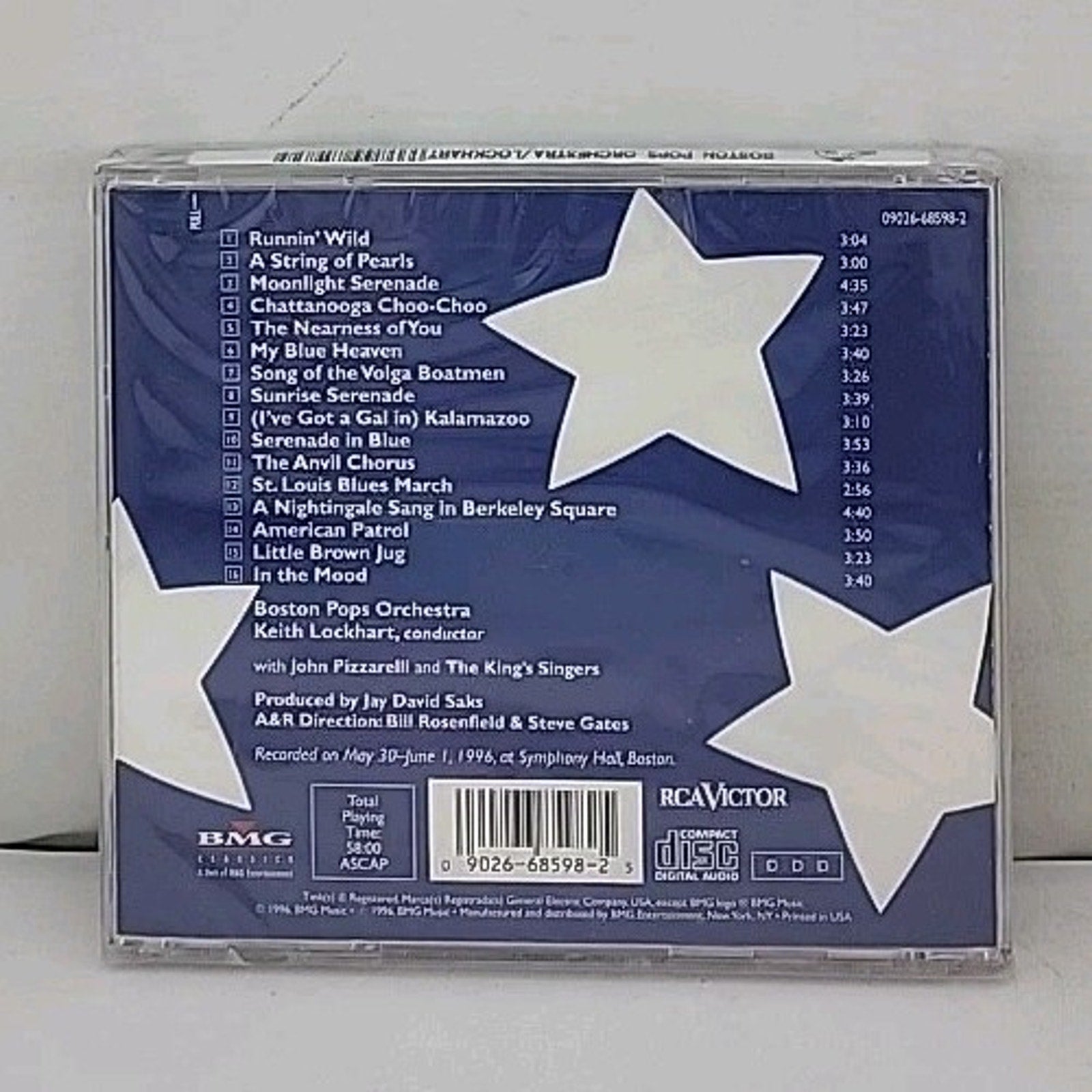 Runnin Wild by Boston Pops / Lockhart, Keith (CD, 1996) *Brand New*