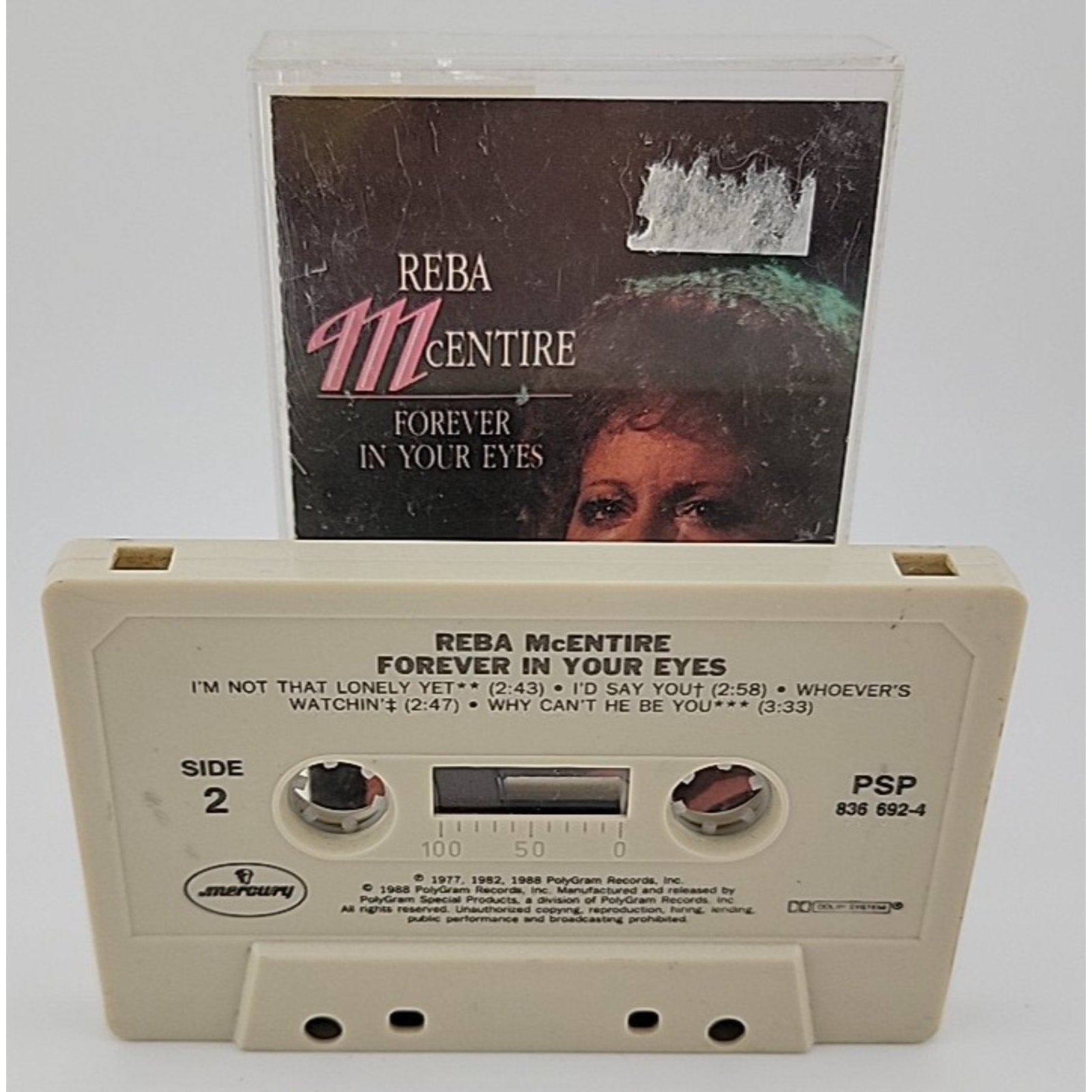 Reba McEntire Forever In Your Eyes (Cassette)