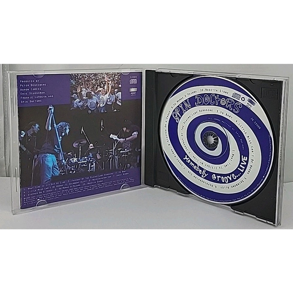 Homebelly Groove...Live by Spin Doctors (CD, Nov-1992, Epic)