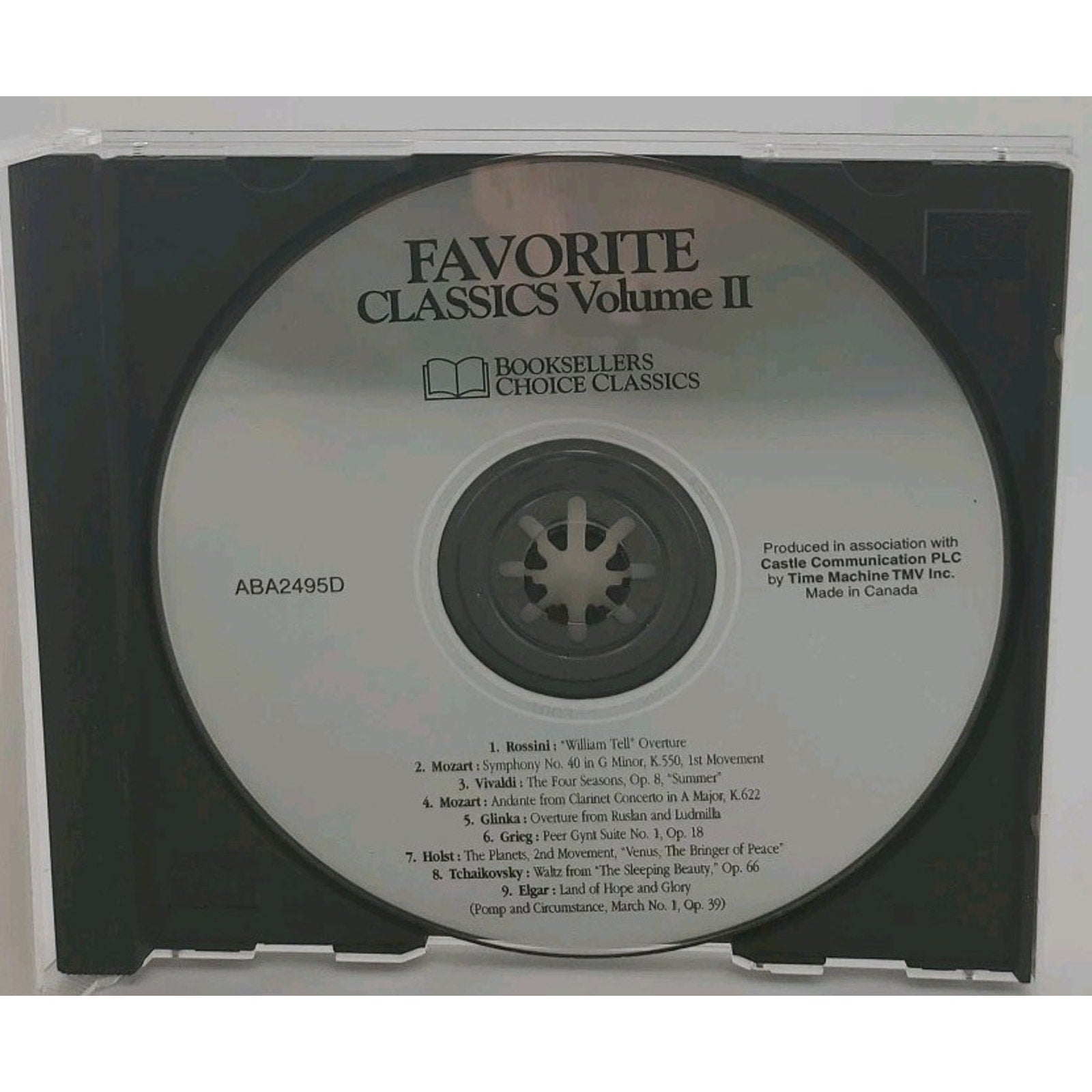 Favorite Classics Volume II - Booksellers Choice Classics - CD