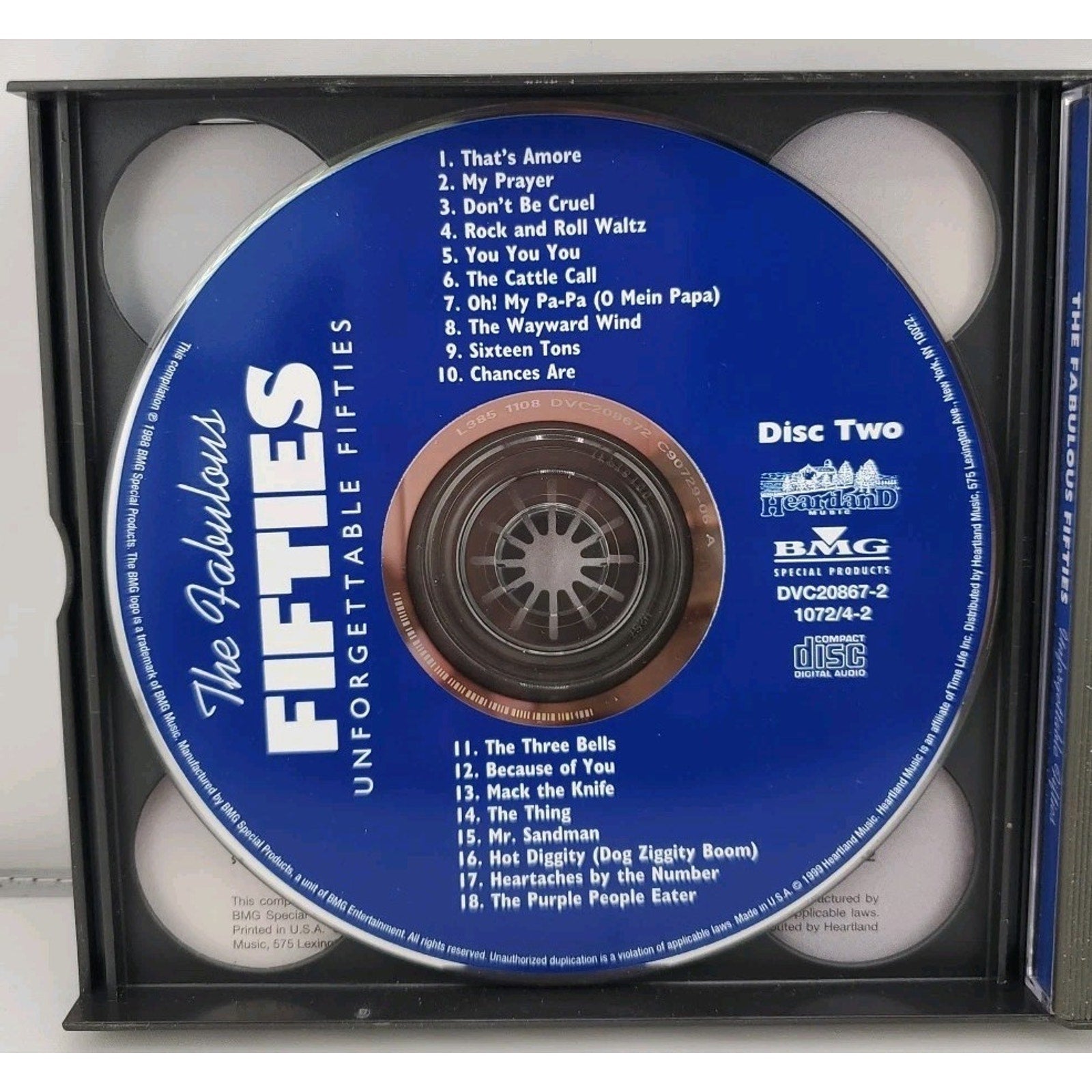 The Fabulous Fifties - Unforgettable Fifties (CD)