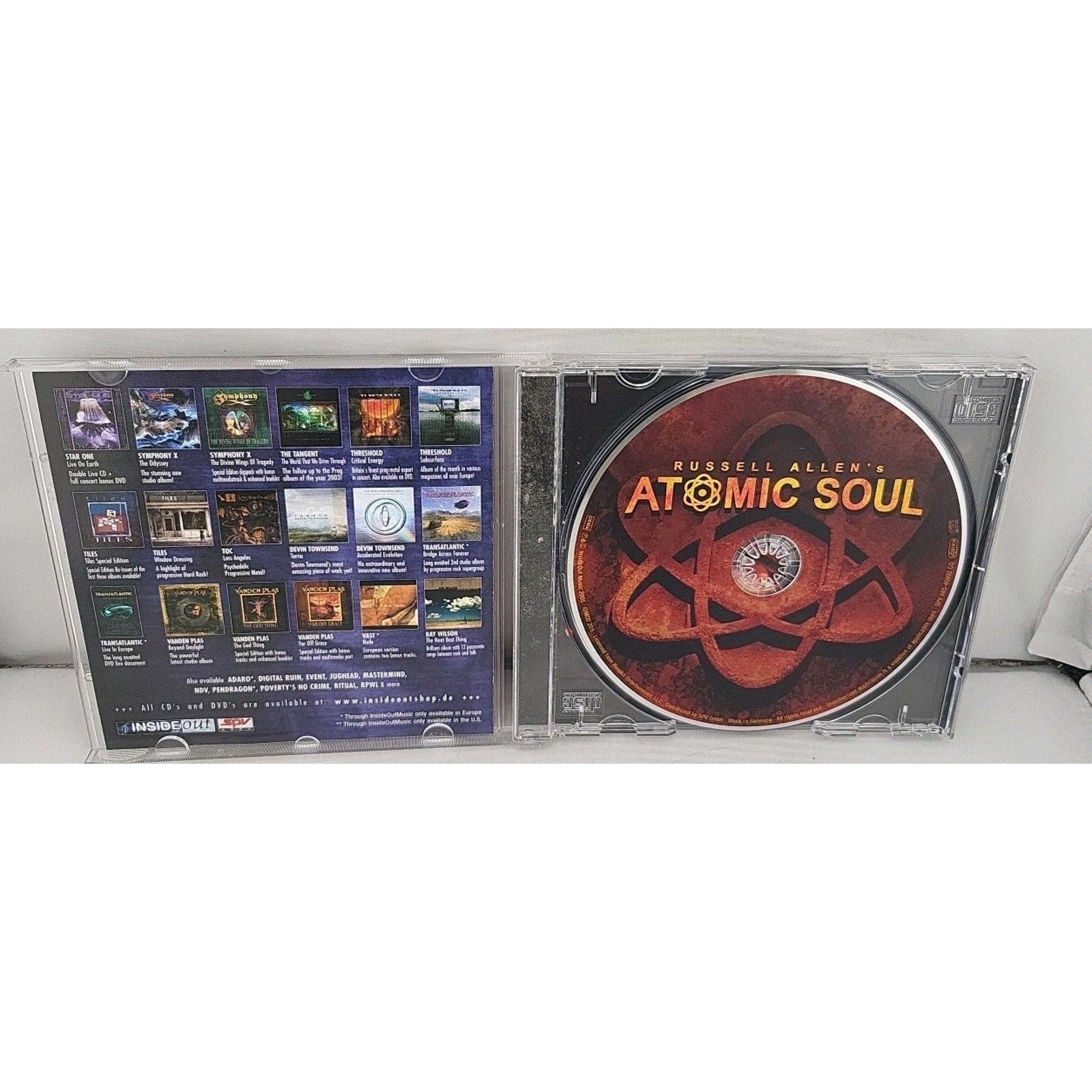 Russell Allens Atomic Soul by Russell Allen (CD, 2005)
