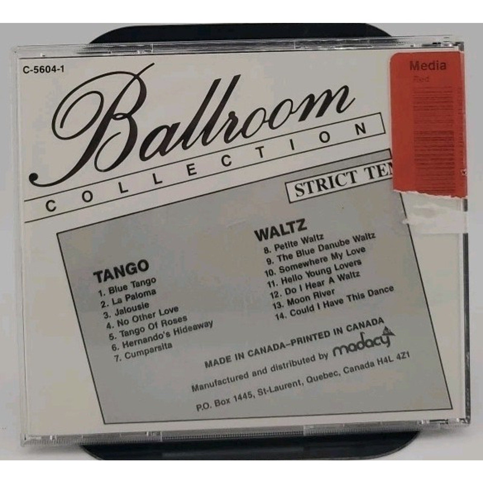 Ballroom Collection Strict Tempo Vol 1 (CD)