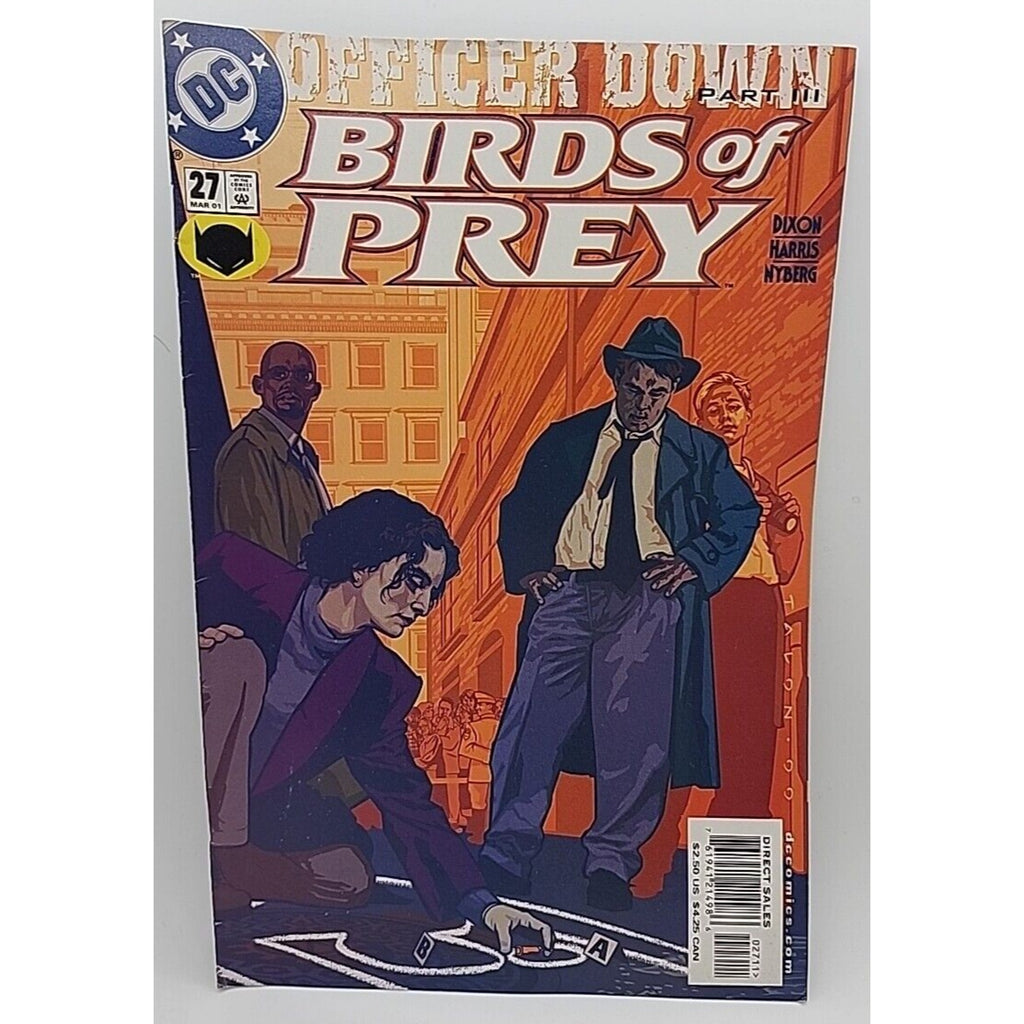 Birds Of Prey Officer Down Part 3 Issue 27 March 2001 DC Comics