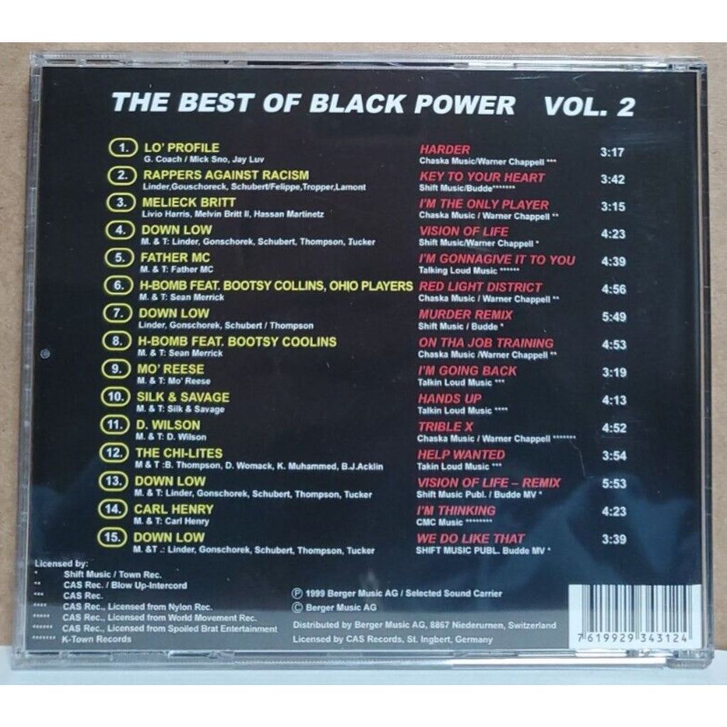 Best Of Black Power Vol 2 (CD)