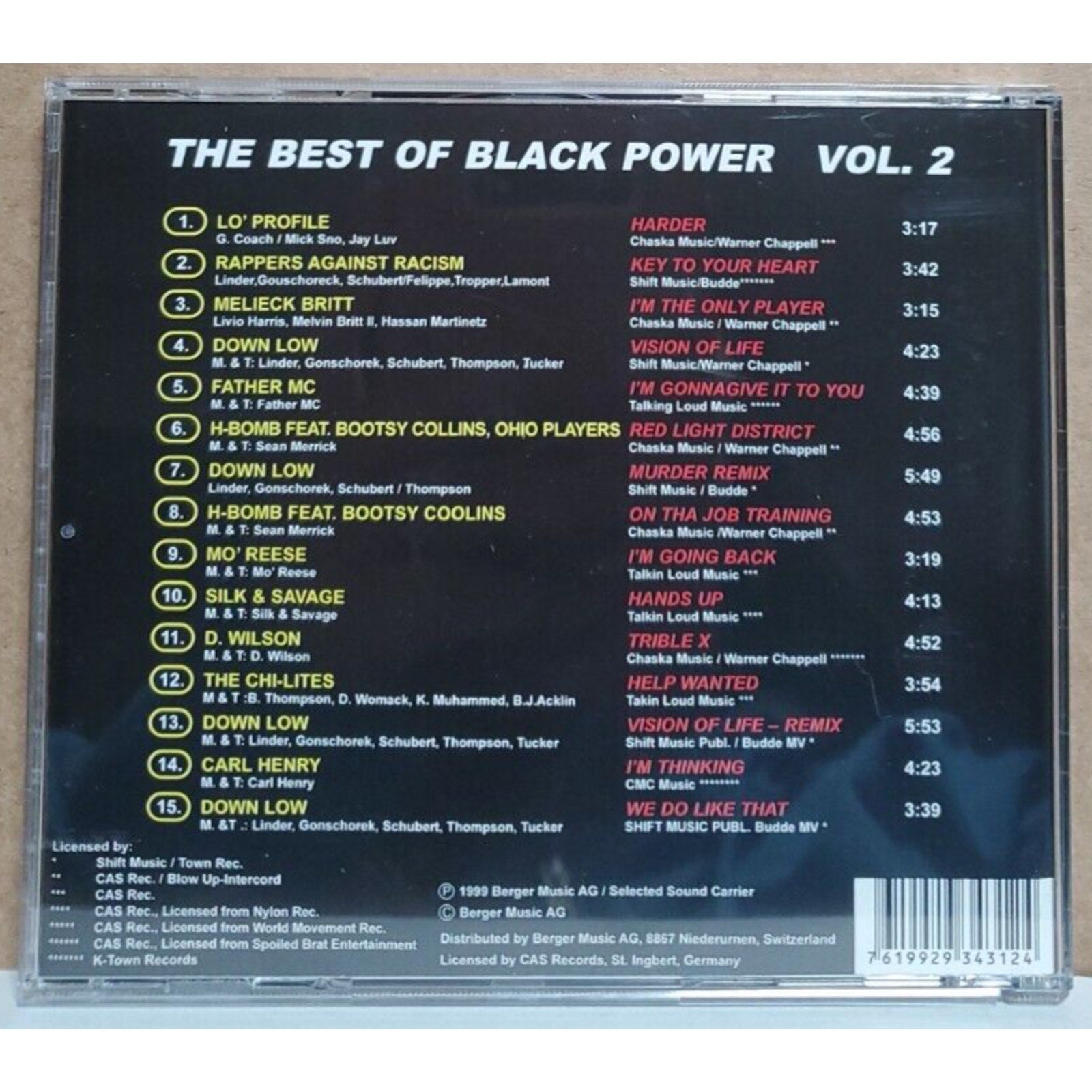 Best Of Black Power Vol 2 (CD)