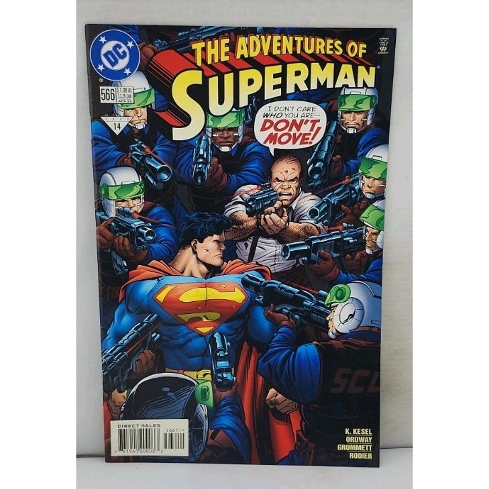 Adventures Of Superman #566 Vol. Newsstand DC Comic Book