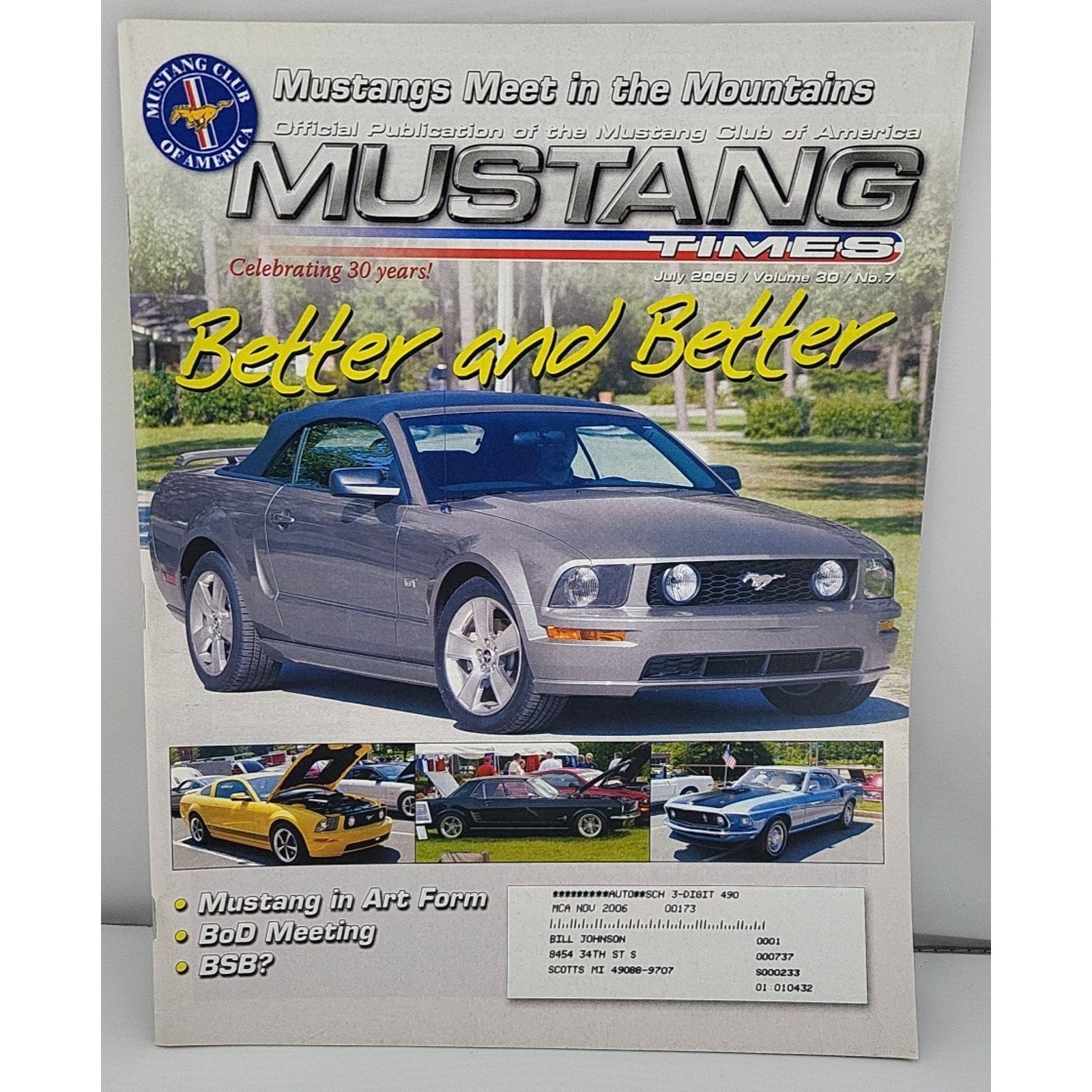 Mustang Times July 2006 Volume 30 #7