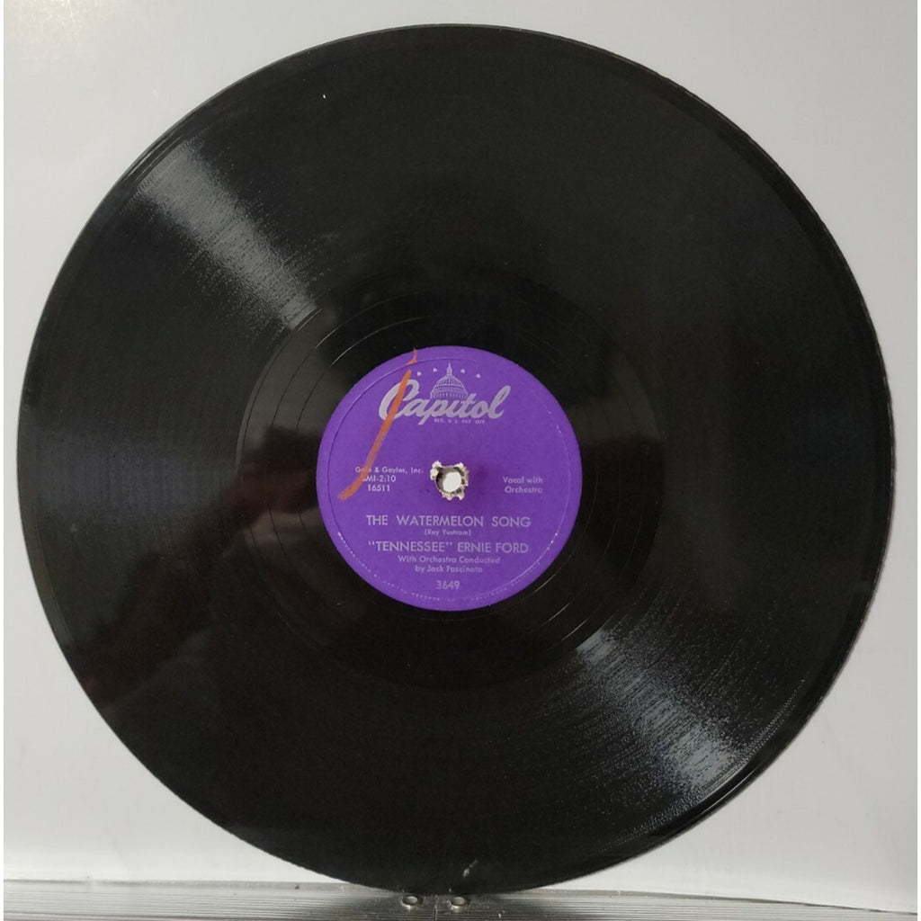 Tennesse Ernie Ford - One Suit / The Watermelon Song (Vinyl)
