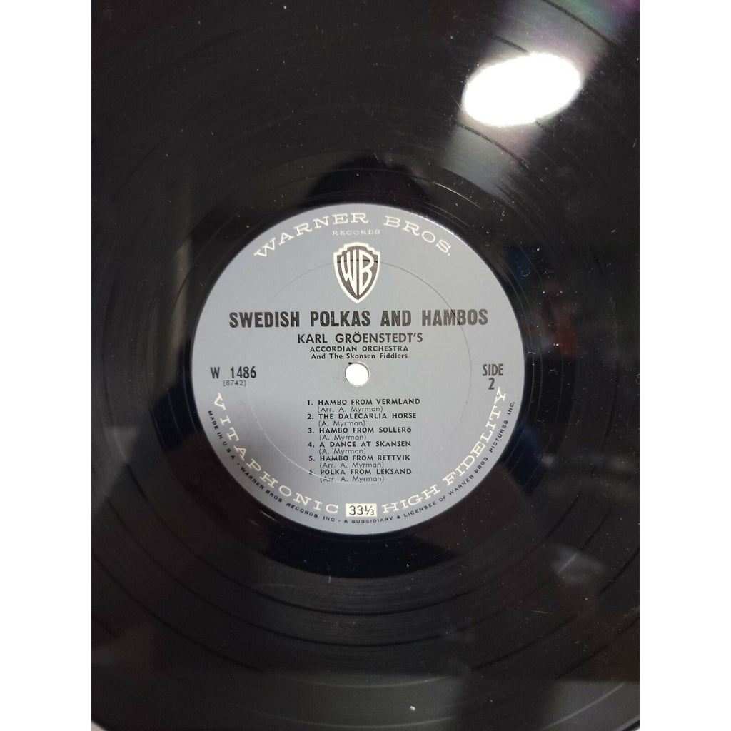 Karl Groenstedts - Swedish Polkas And Hambos (Vinyl)