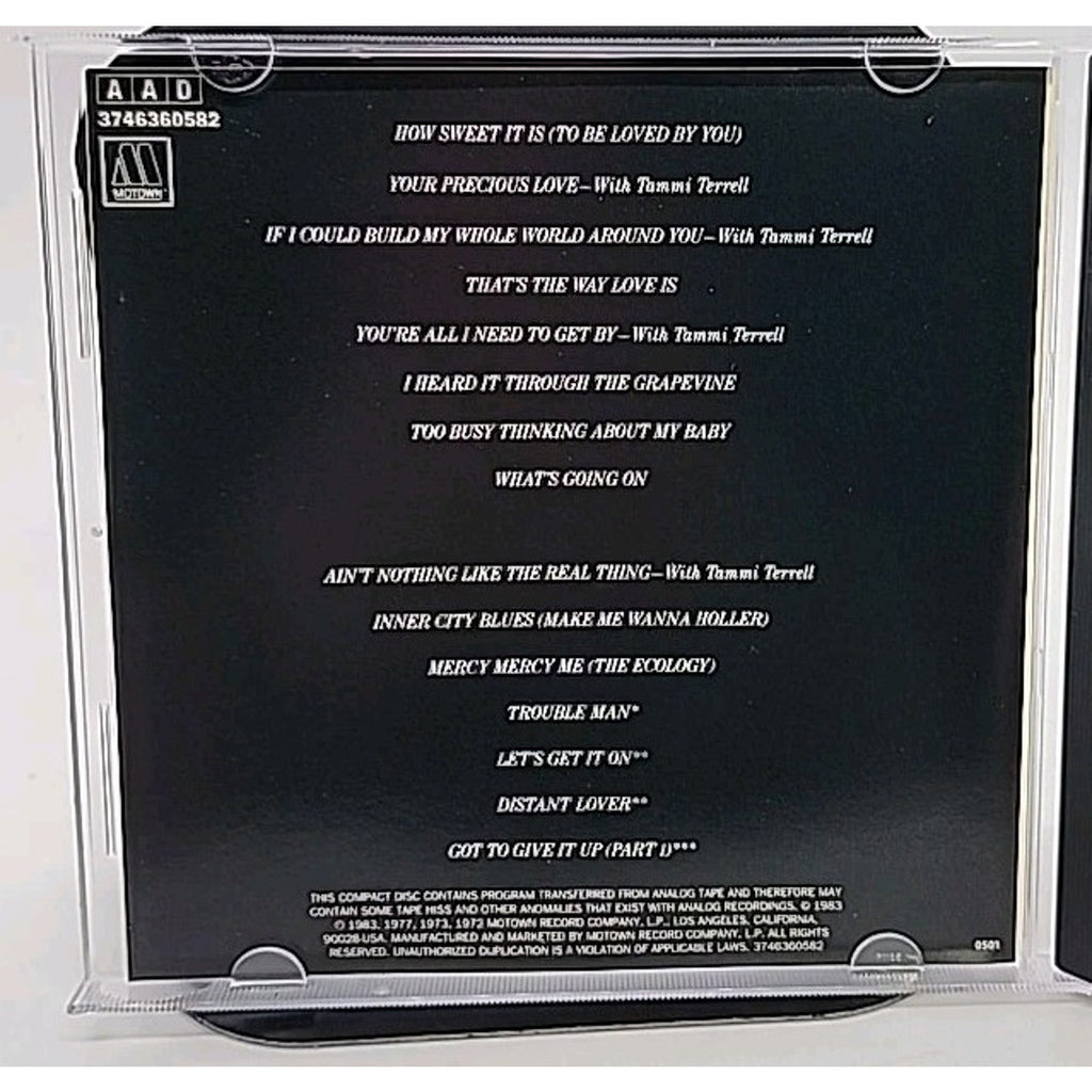 Every Great Motown Hit of Marvin Gaye by Marvin Gaye (CD, Oct-1991, Motown)