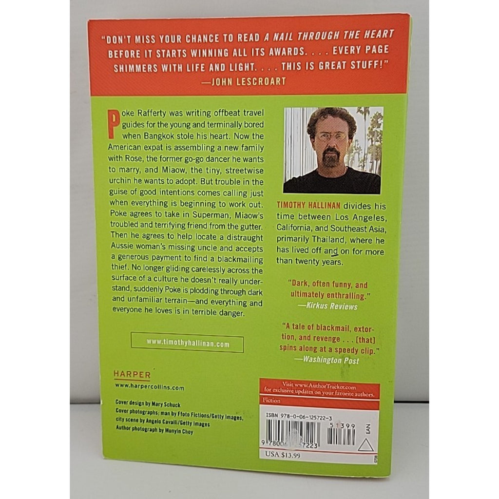 Nail Through the Heart : A Novel of Bangkok by Timothy Hallinan (2008, Trade...