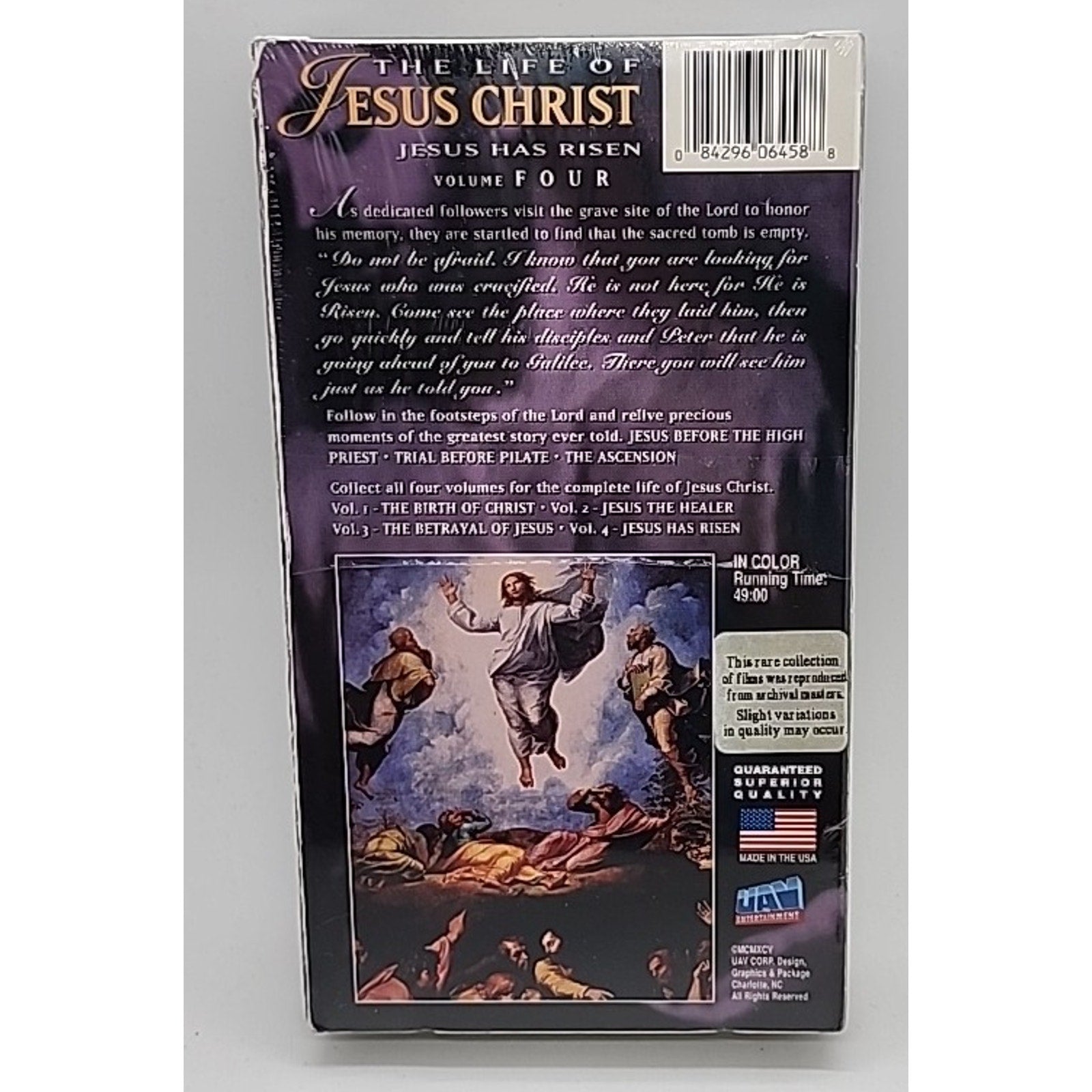 The Life Of Jesus Christ Volume 3 & 4 VHS *Brand New*