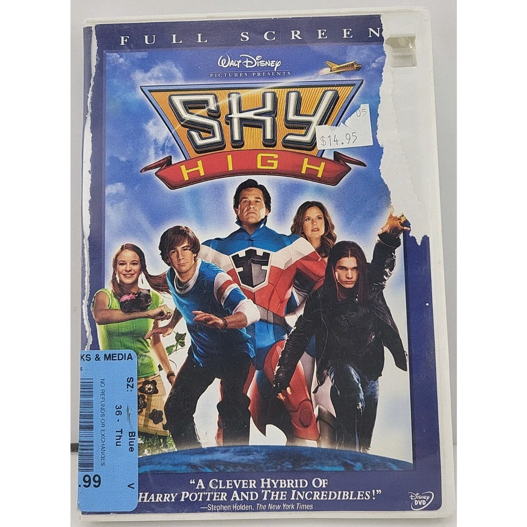 Sky High (DVD, 2005, Full Frame)