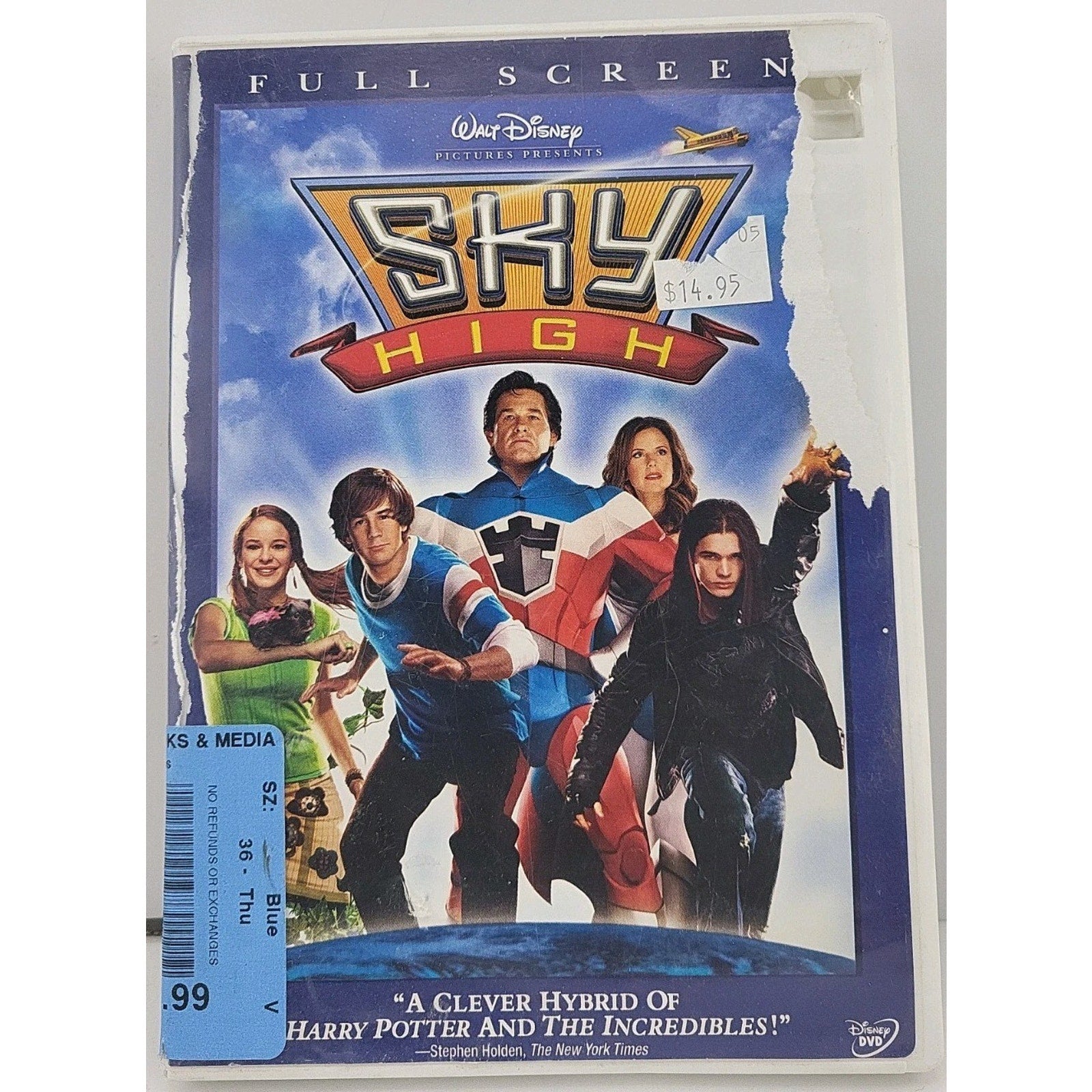 Sky High (DVD, 2005, Full Frame)