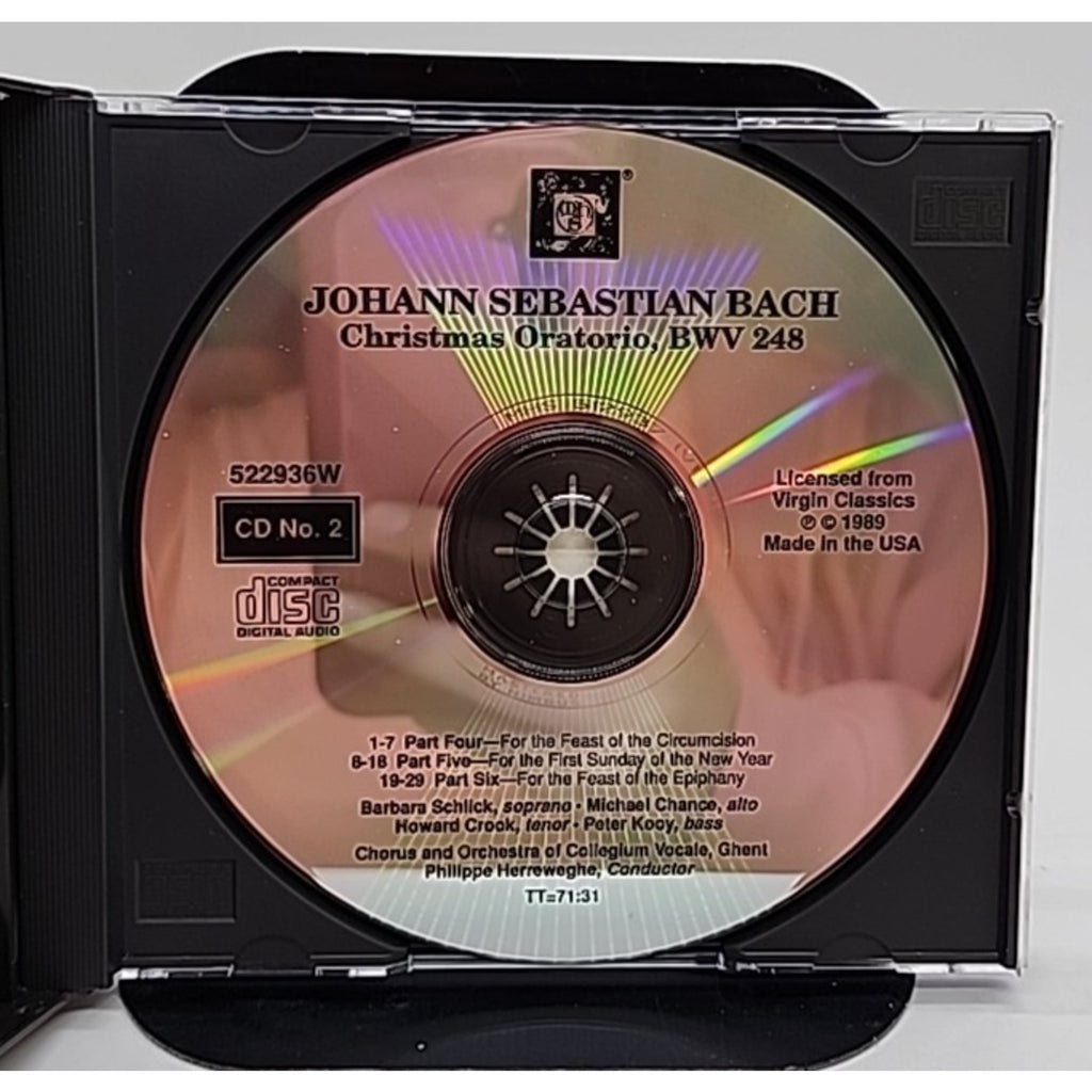 J.S. Bach: Christmas Oratorio, BWV 248 (2 CDs, 1989, Musical Heritage Society)