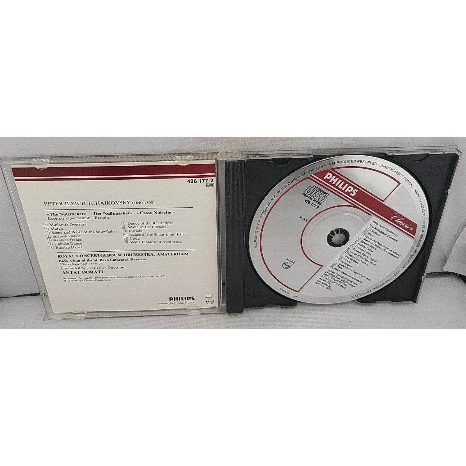 Tchaikovsky - The Nutcracker - Antal Dorati CD