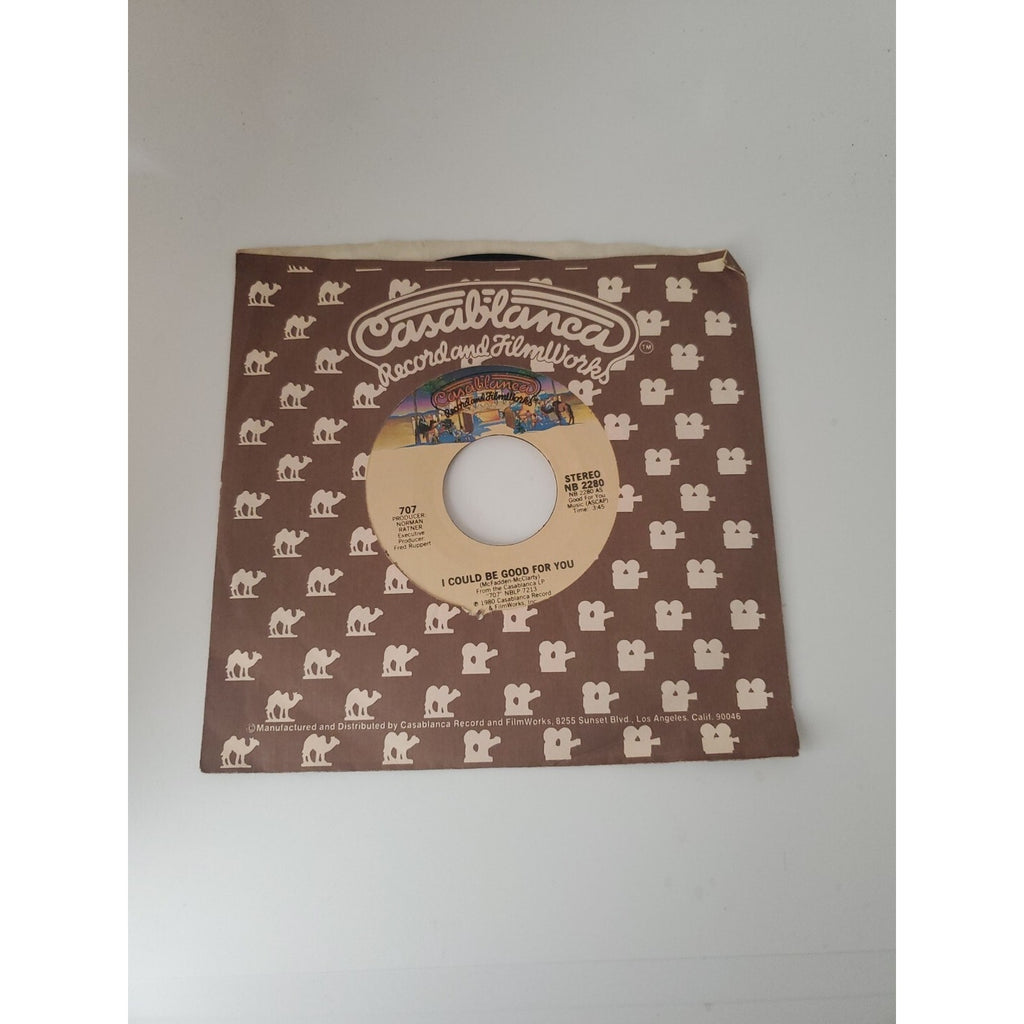 Let Me Live My Life/ I Could Be Good For You (Record)