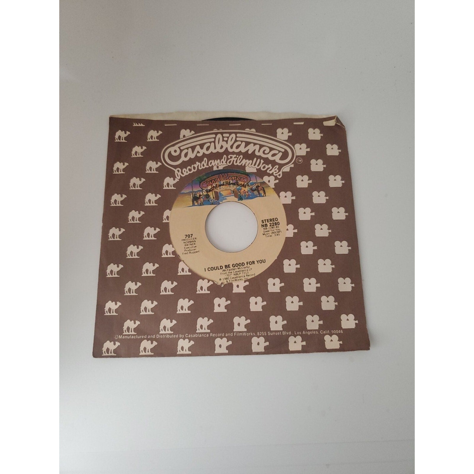 Let Me Live My Life/ I Could Be Good For You (Record)