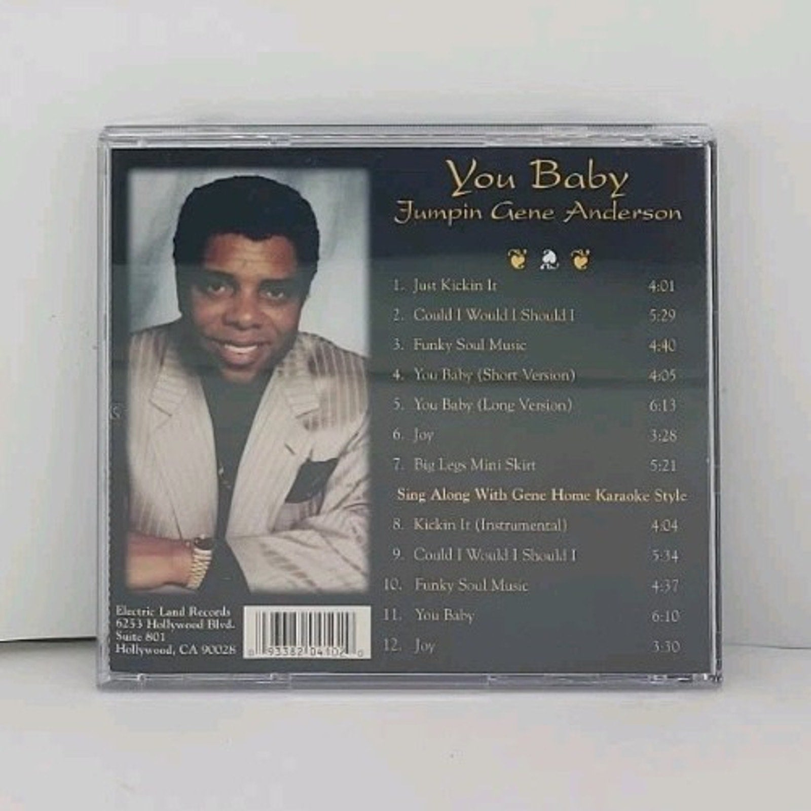Jumpin Gene Anderson - You Baby CD