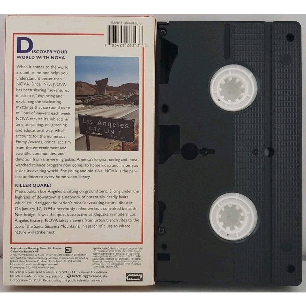 Killer Quake (VHS, 1994)