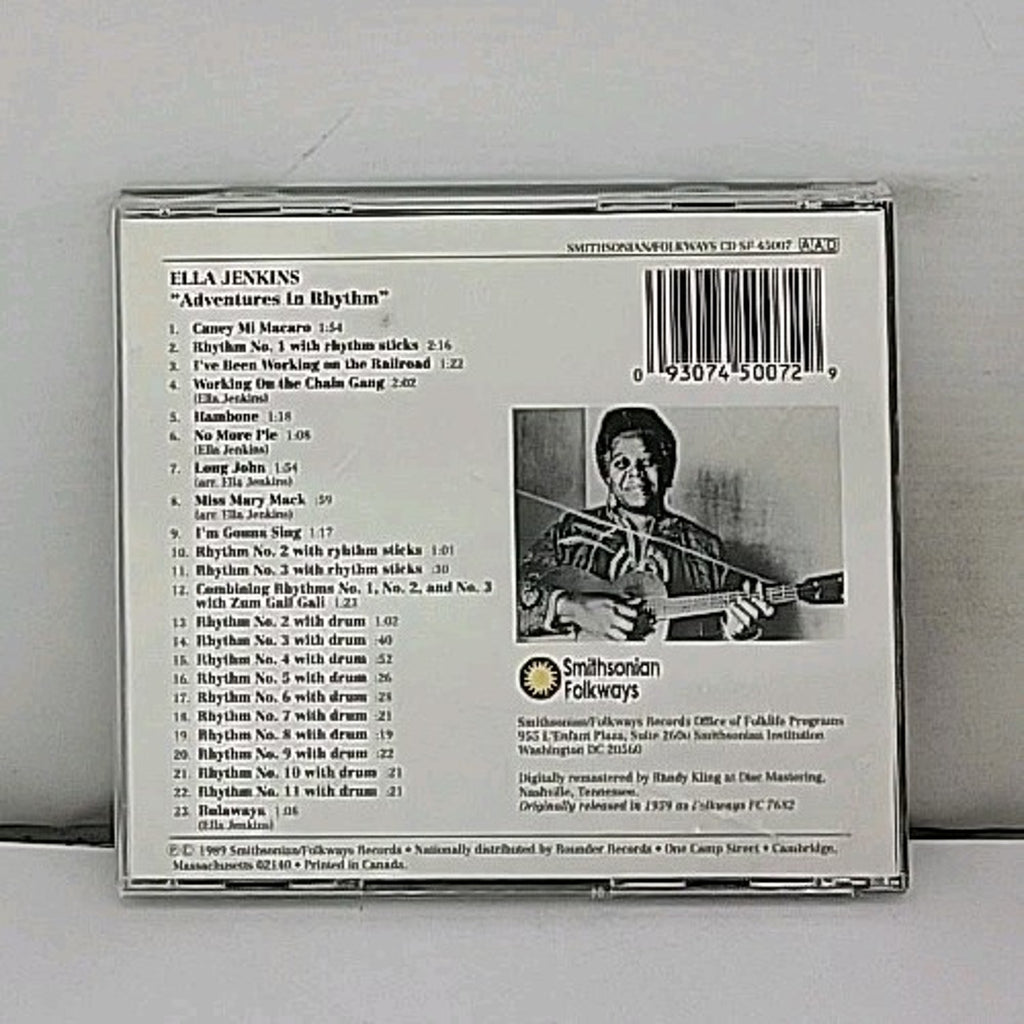 Adventures in Rhythms by Jenkins, Ella (CD, 1992)