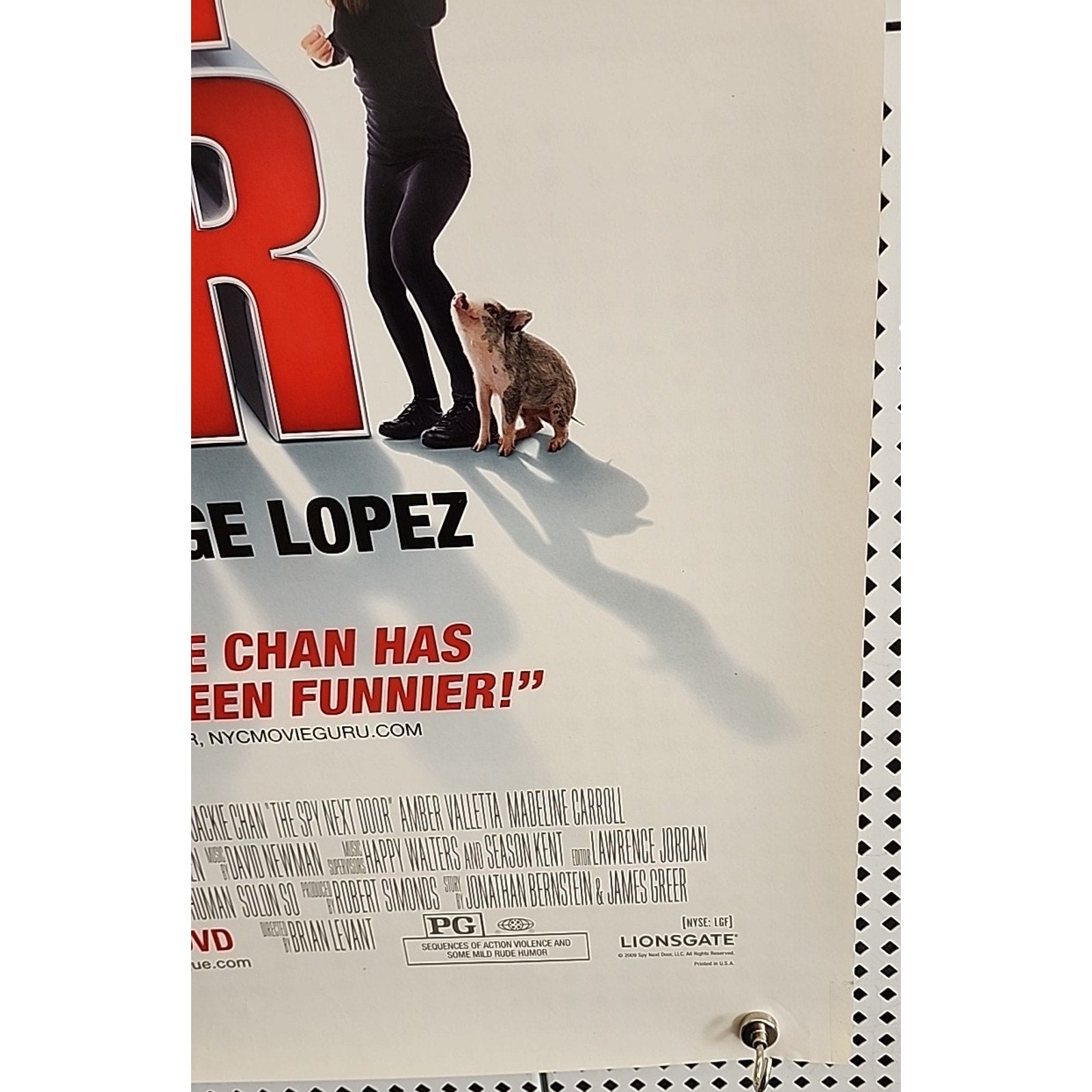 The Spy Next Door Movie Poster SS Original 27x40 Jackie Chan