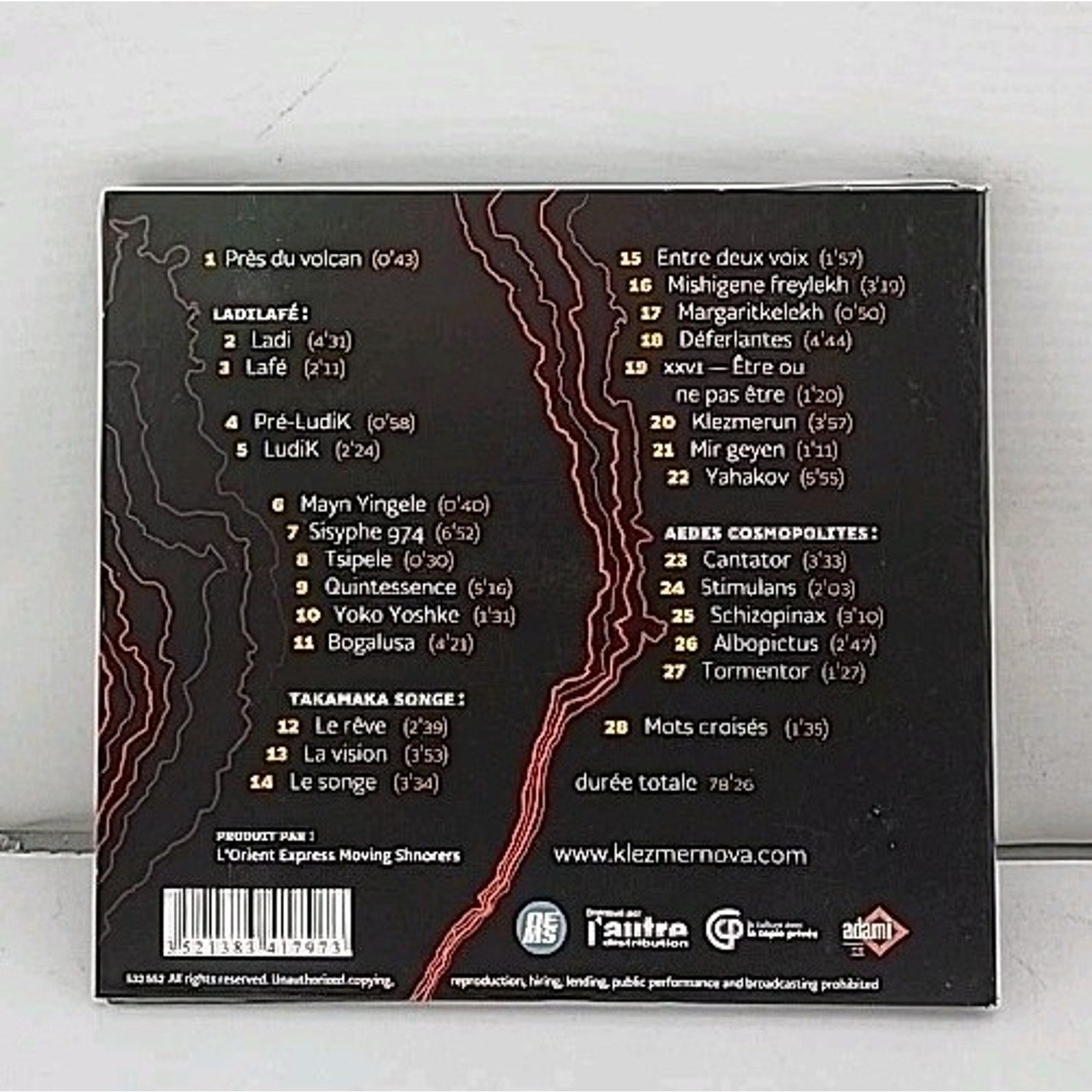 Klezmer Nova - L'entre-deux CD