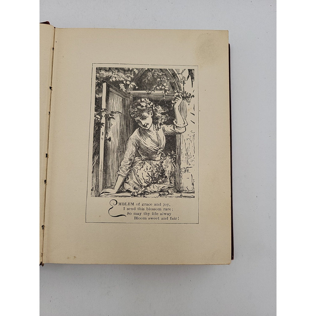 Antique Birthday Wishes Greetings From Tennyson Donohue Chicago