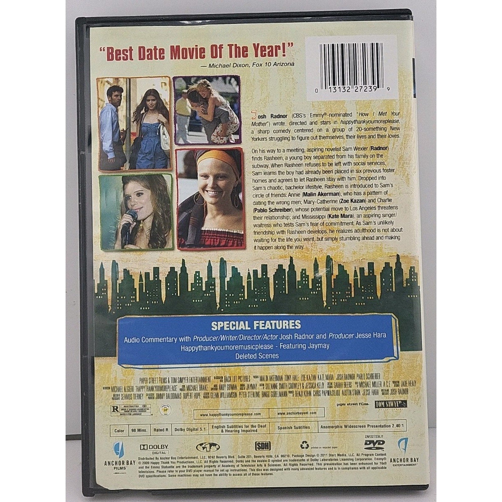 Happy Thank You More Please DVD