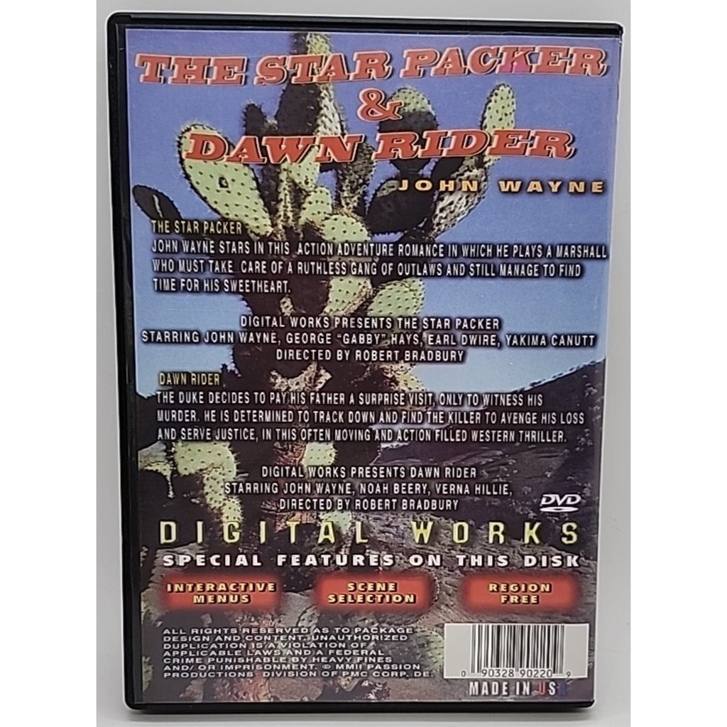 The Star Packer/Dawn Rider (DVD, 2004)